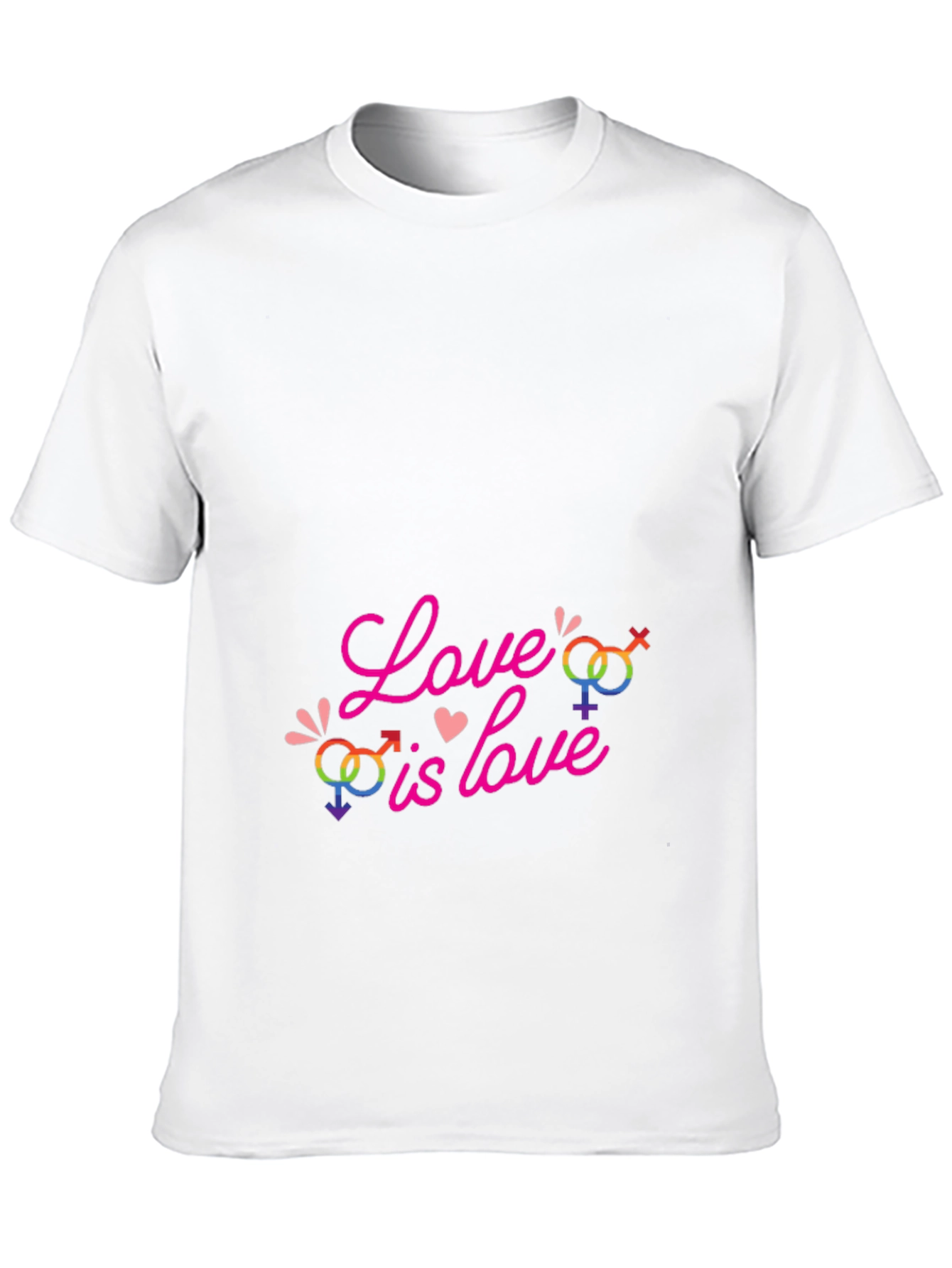 Love is Love Rainbow Graphic Tee