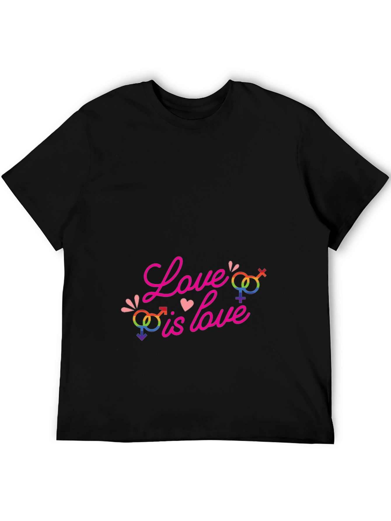 Love is Love Rainbow Graphic Tee