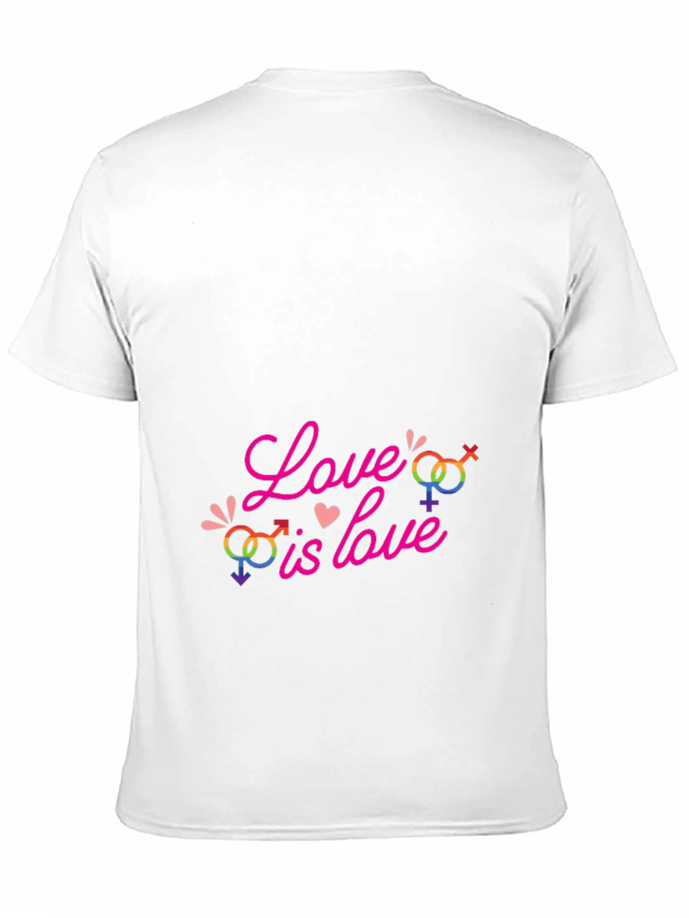 Love is Love Rainbow Graphic Tee