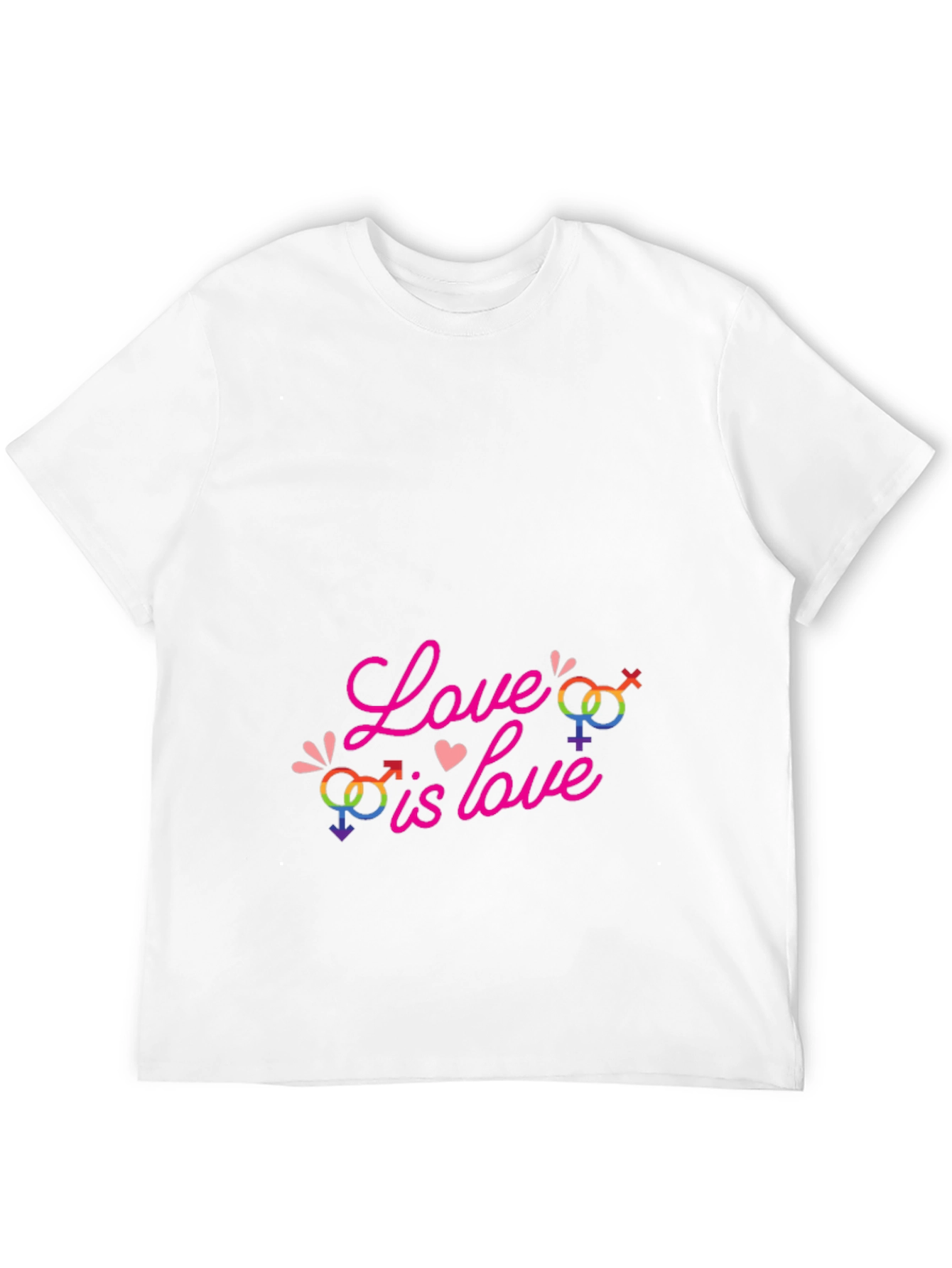 Love is Love Rainbow Graphic Tee