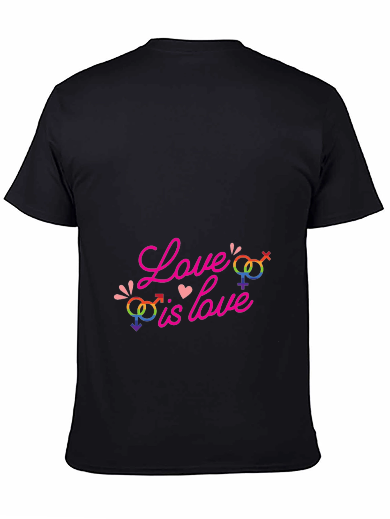 Love is Love Rainbow Graphic Tee