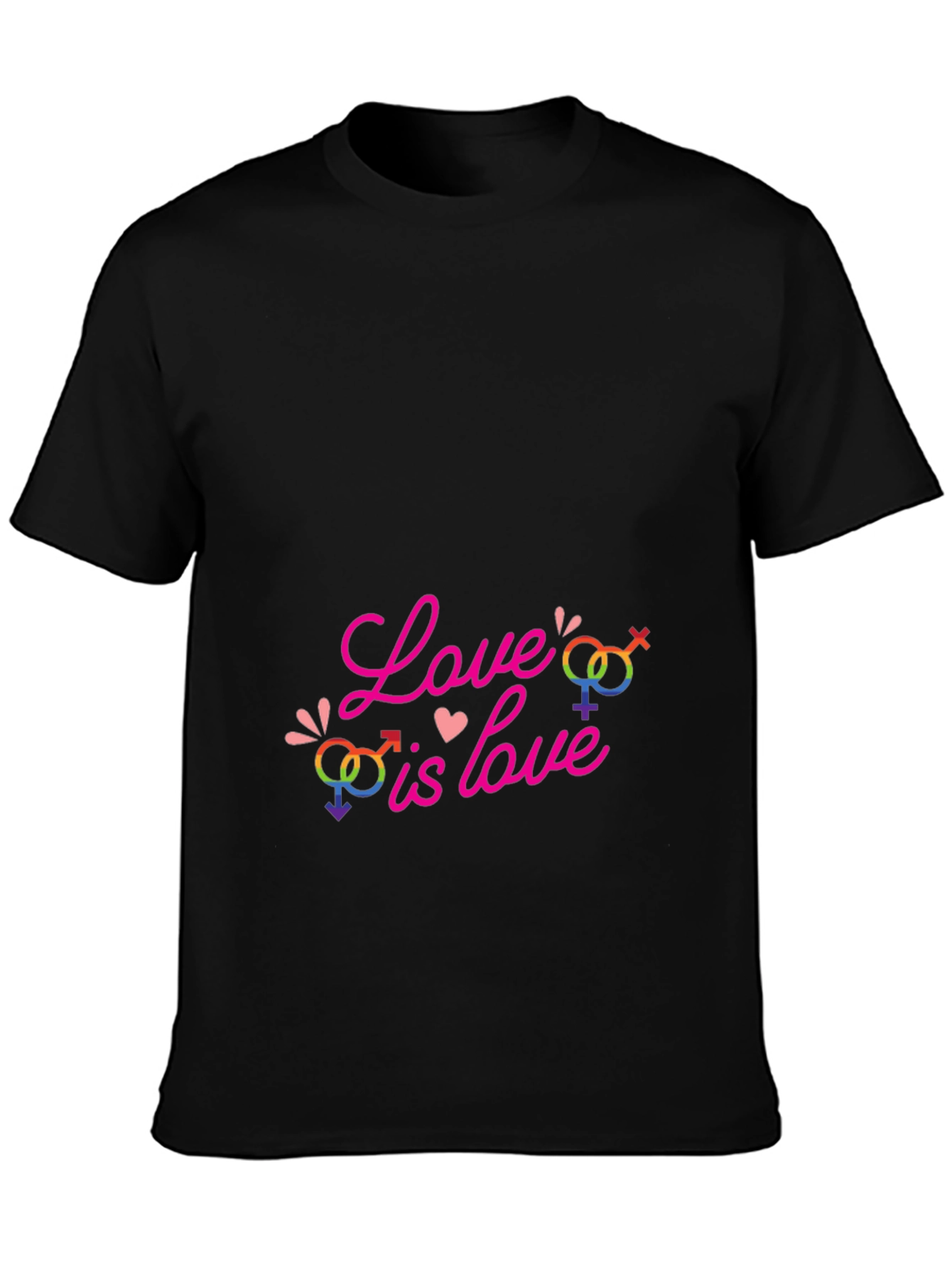 Love is Love Rainbow Graphic Tee