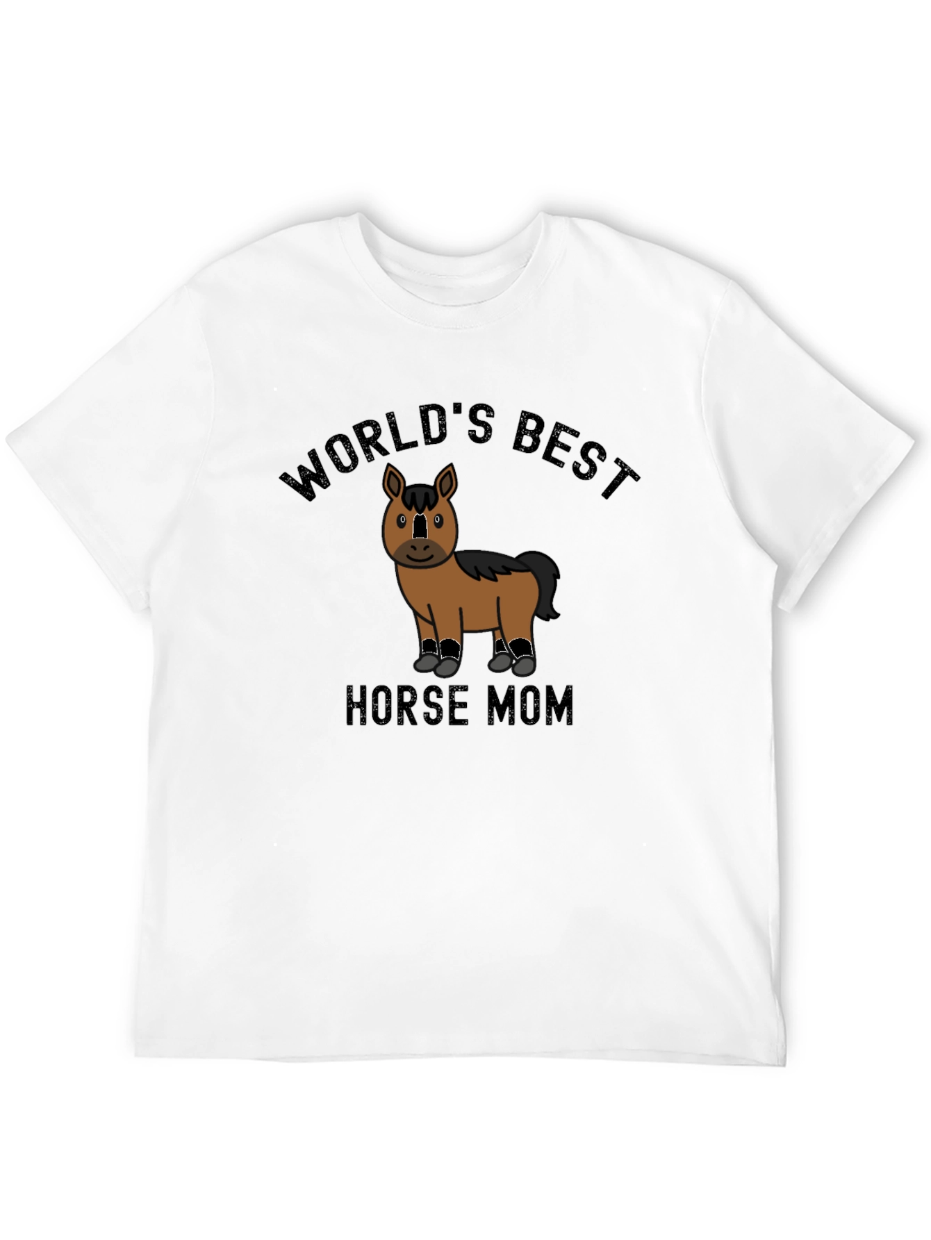 Worlds Best Horse Mom Graphic Tee