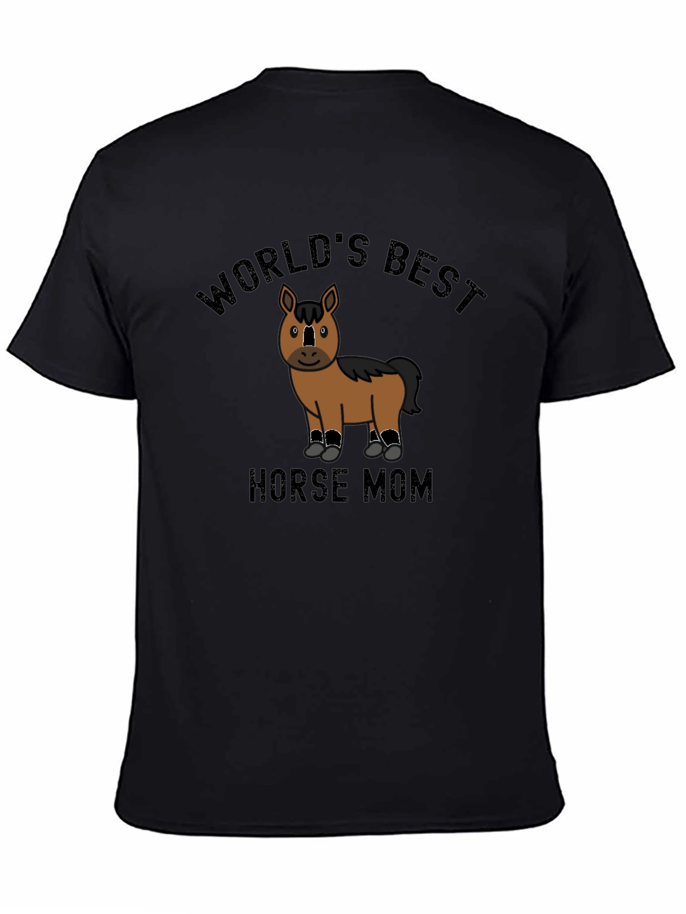 Worlds Best Horse Mom Graphic Tee