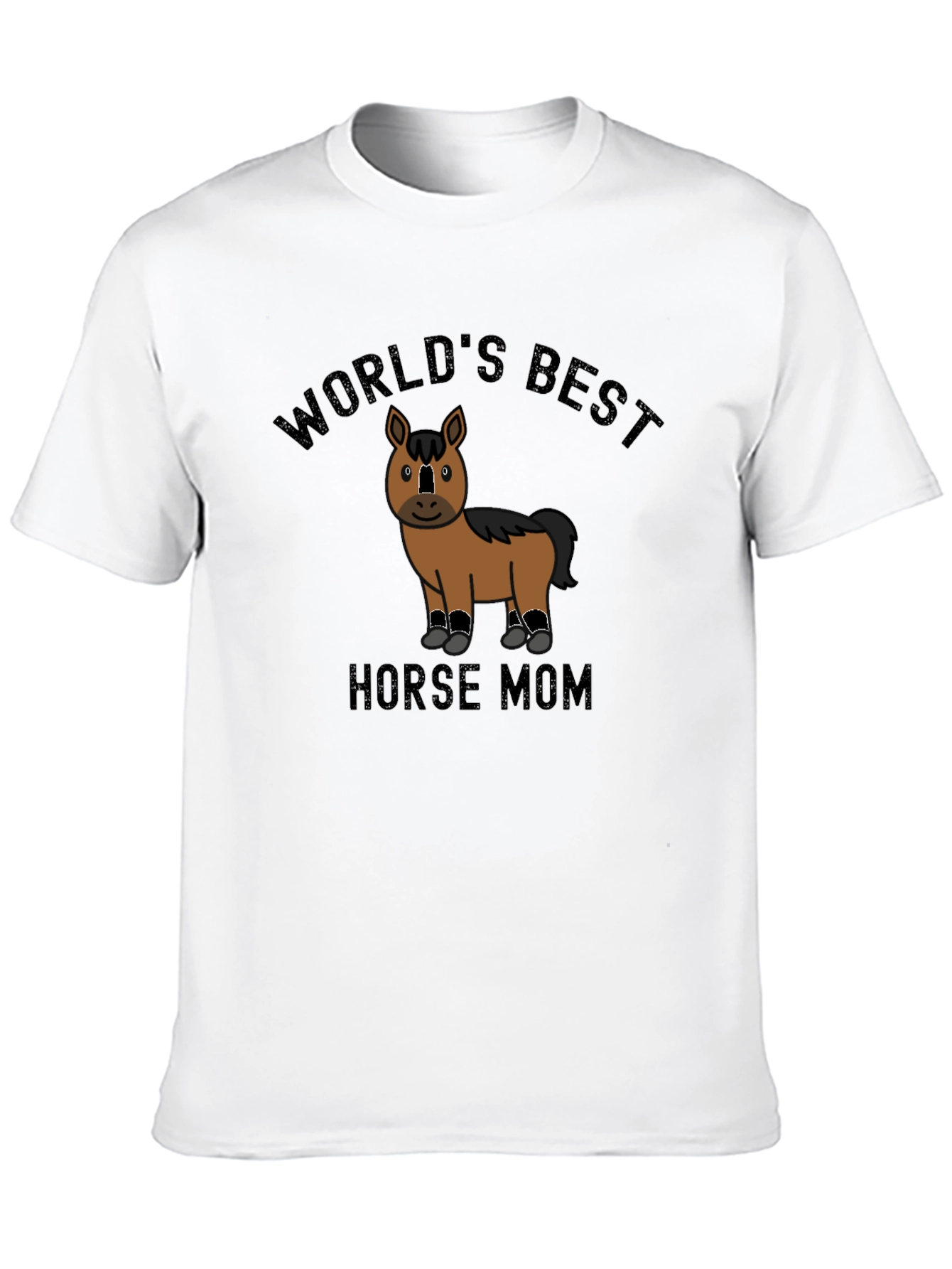 Worlds Best Horse Mom Graphic Tee