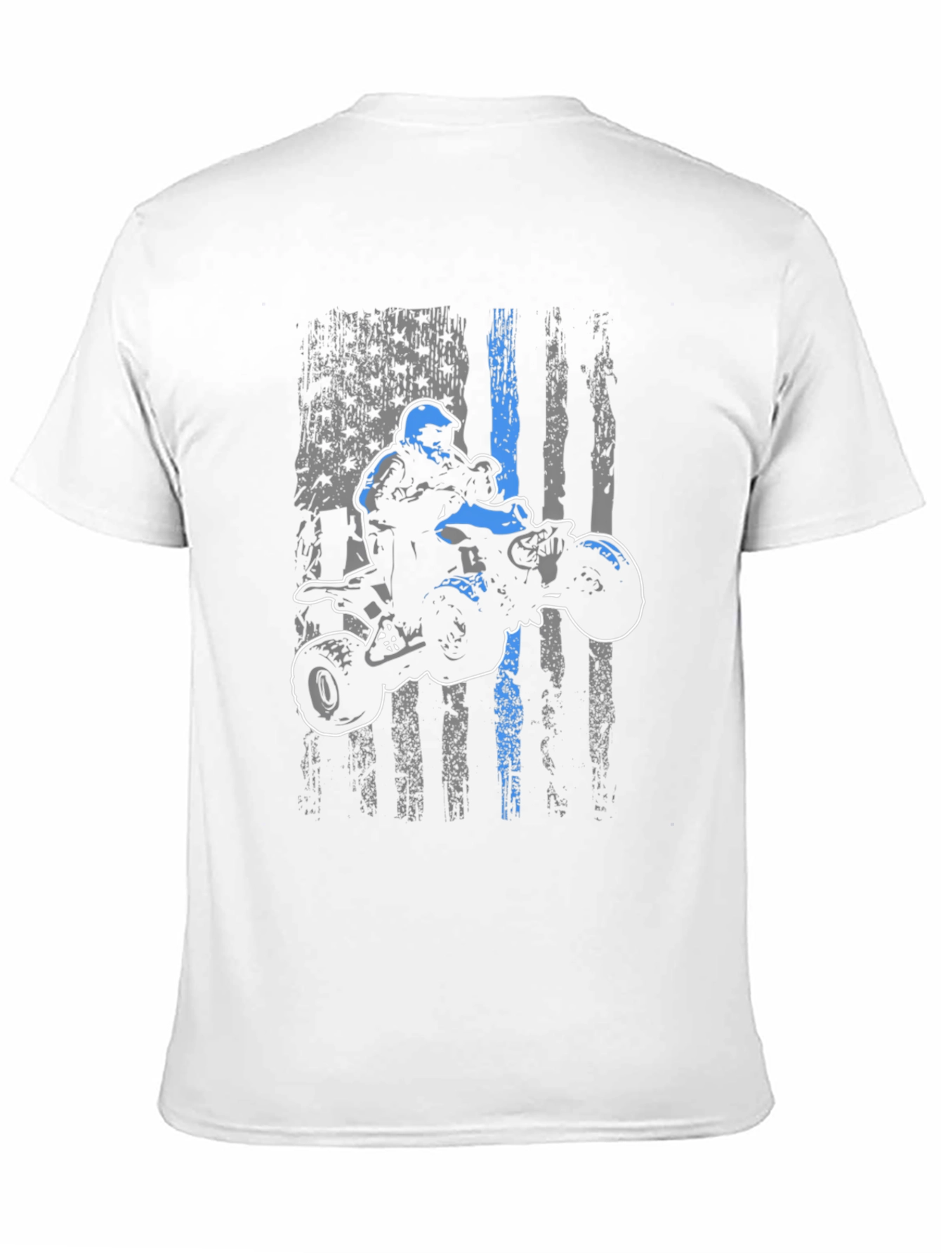 ATV Rider Thin Blue Line T-Shirt