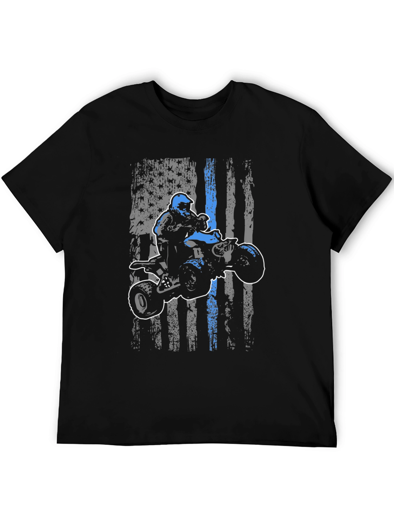 ATV Rider Thin Blue Line T-Shirt