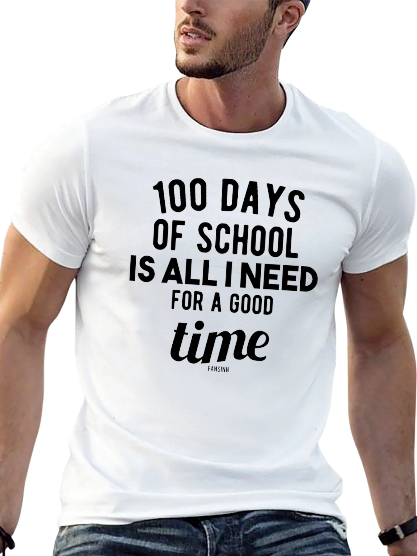 100 Days of School T-Shirt: Good Time Teacher Tee