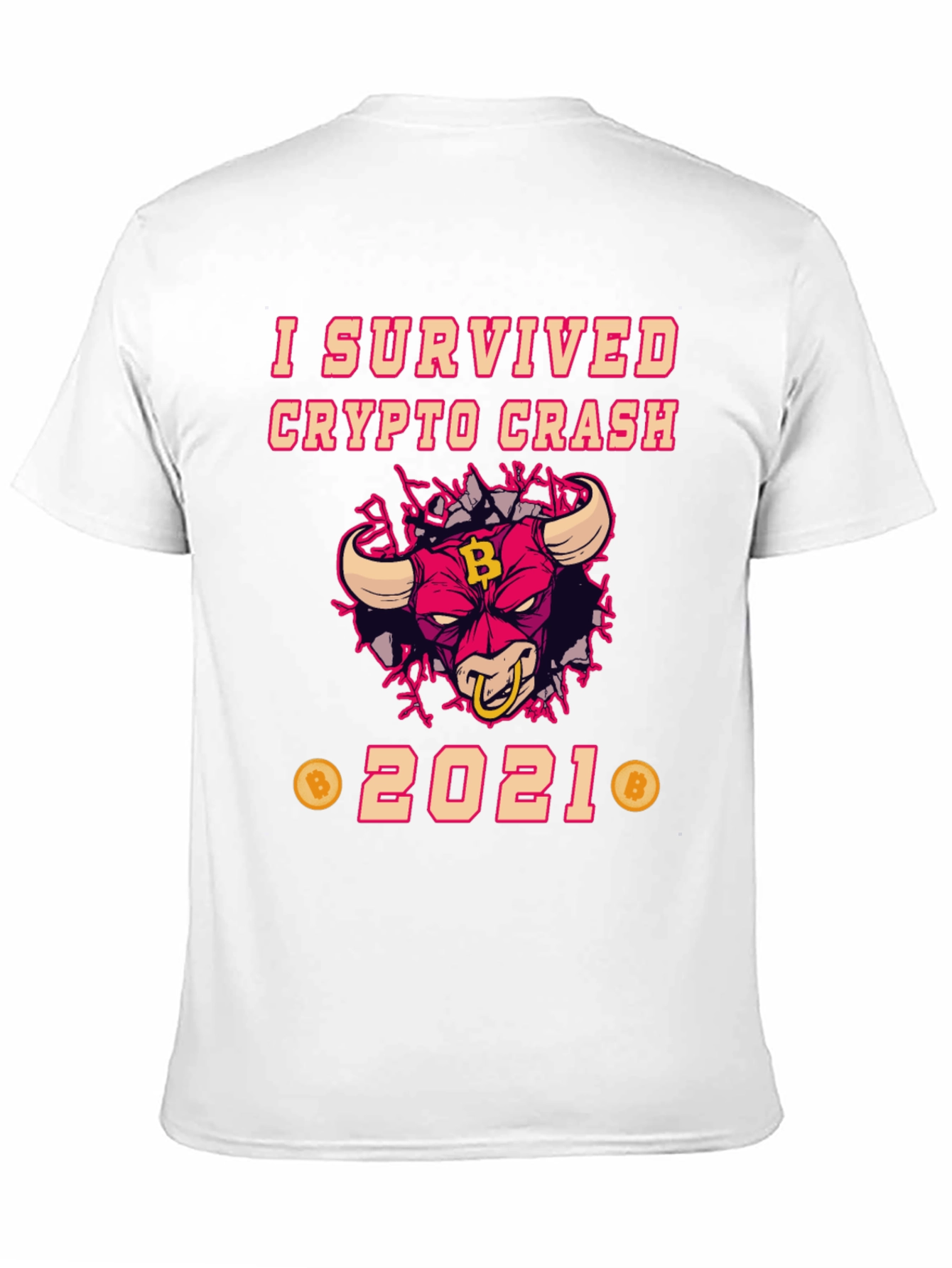 Crypto Crash 2021 Survivor T-Shirt