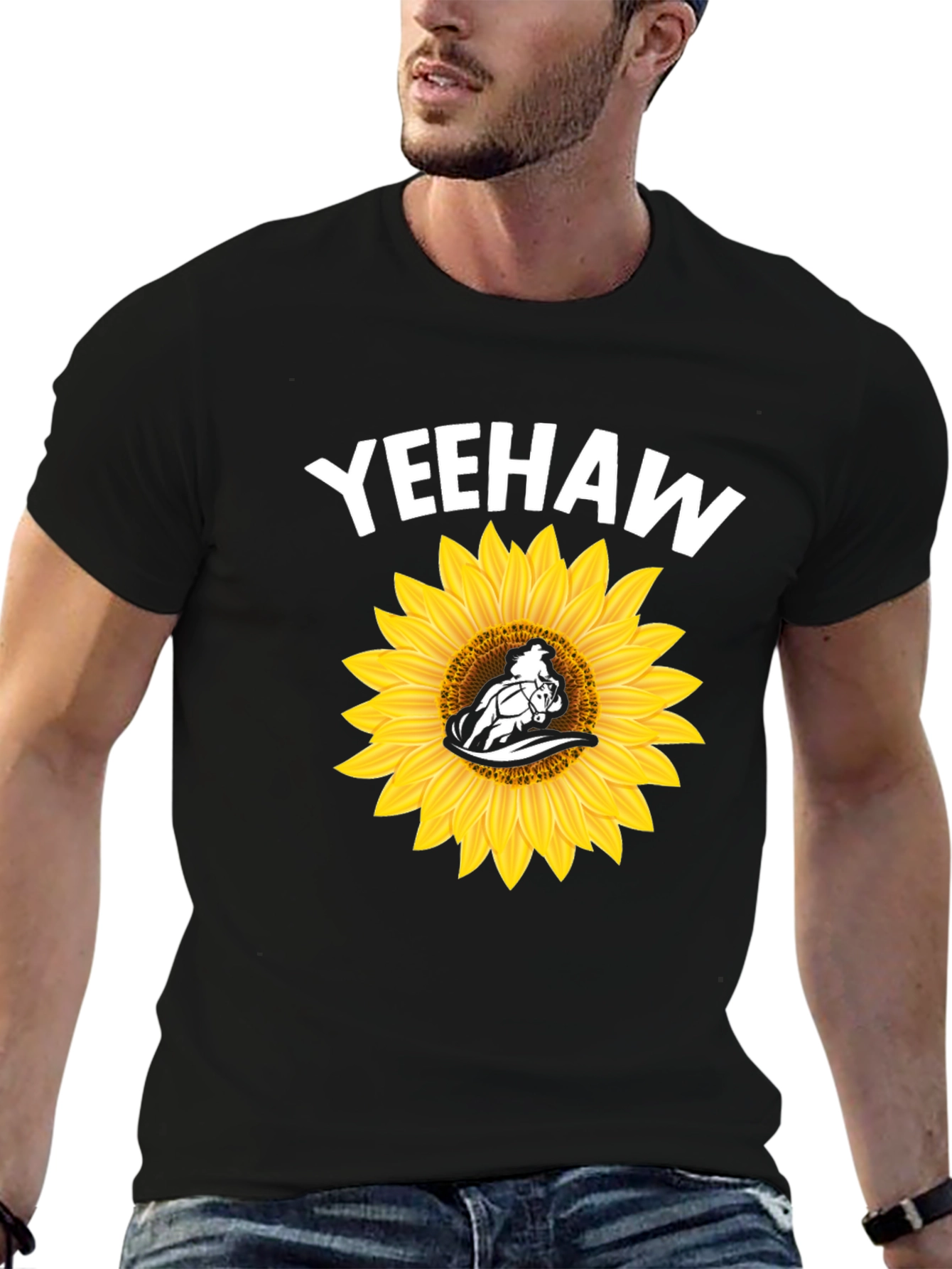 Yeehaw Sunflower Graphic Tee