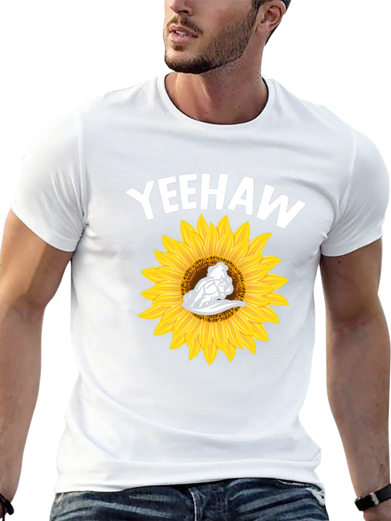 Yeehaw Sunflower Graphic Tee