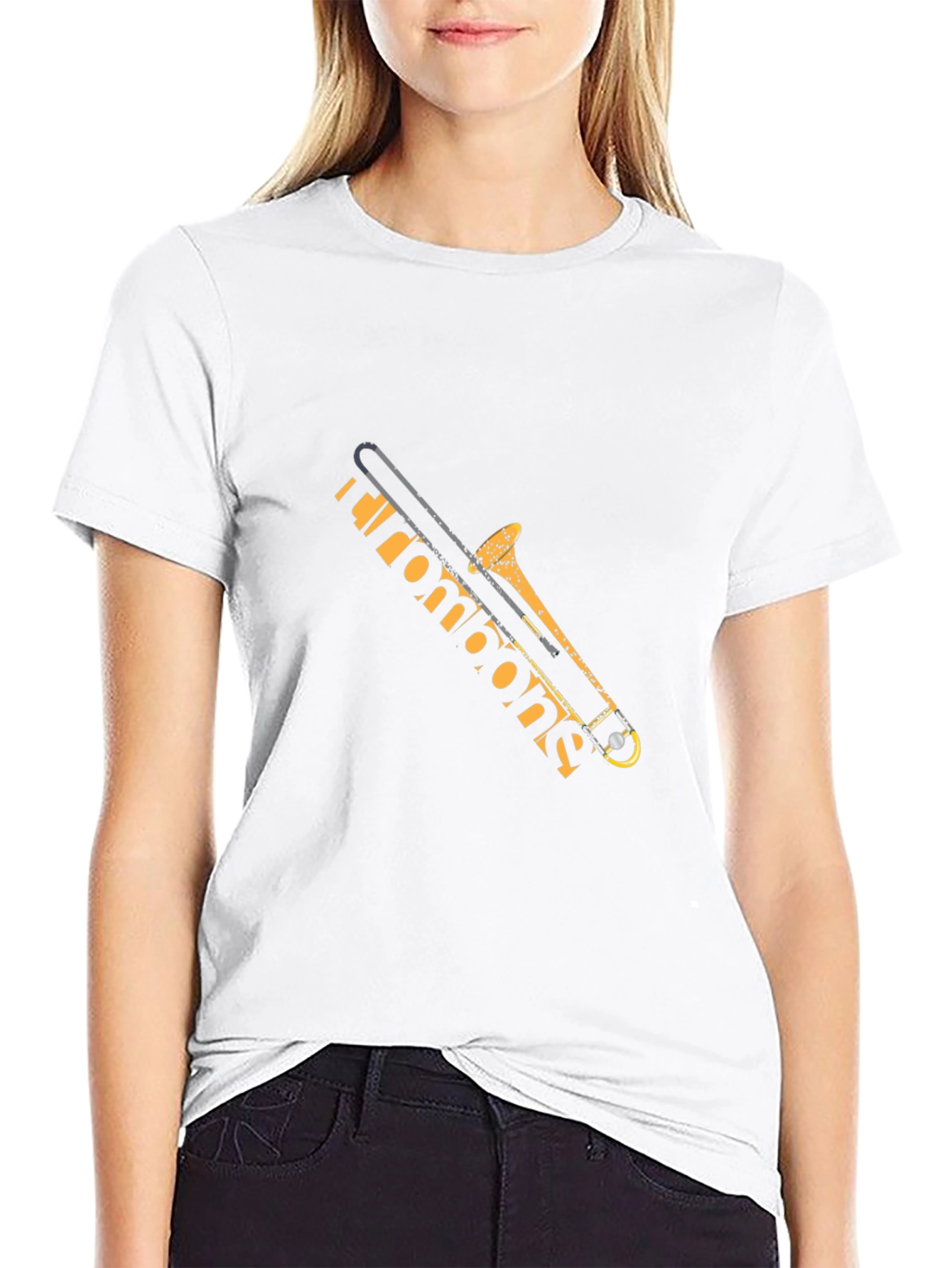 Trombone Music T-Shirt - Musician Tee