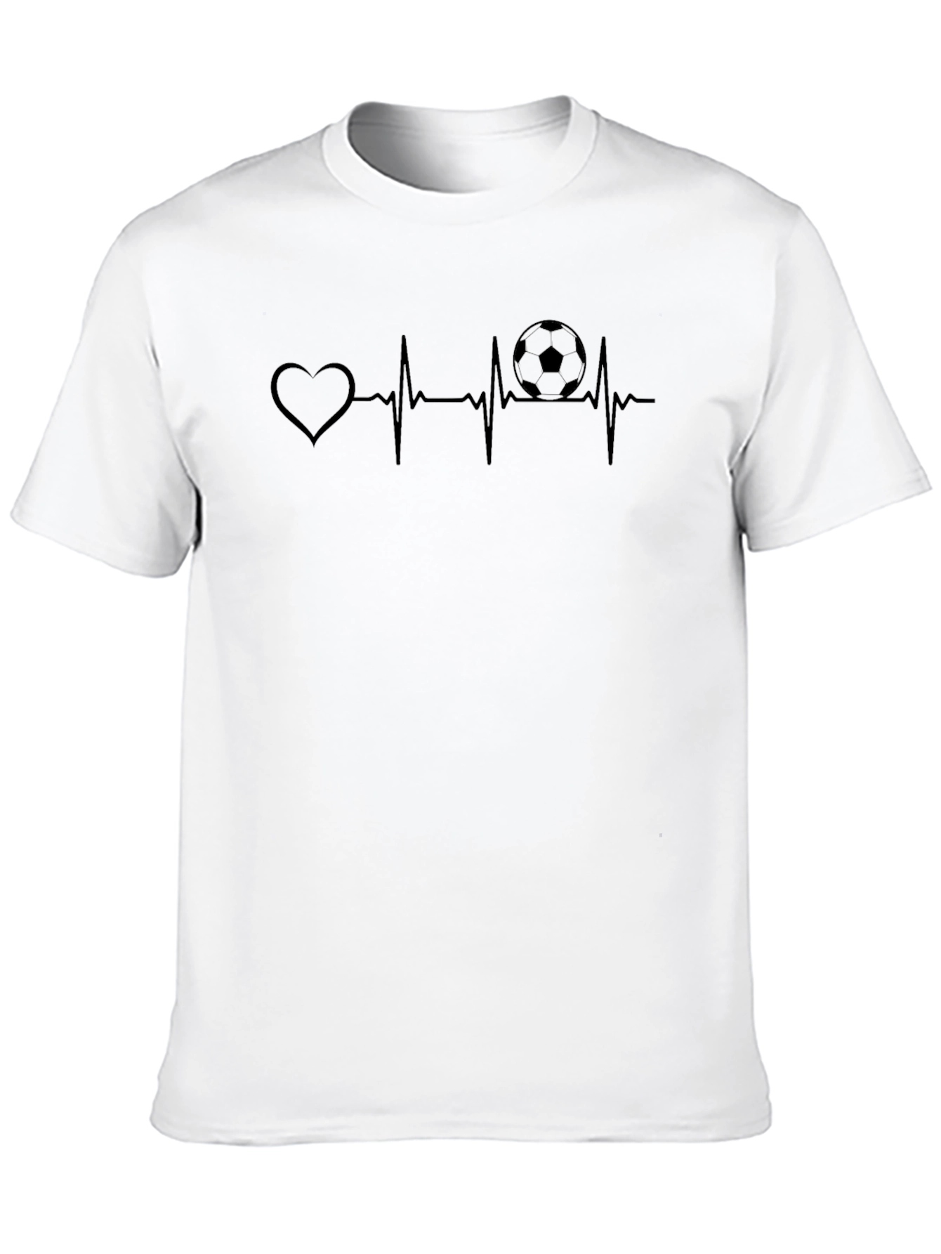 Heartbeat Soccer T-Shirt - Passion for the Game