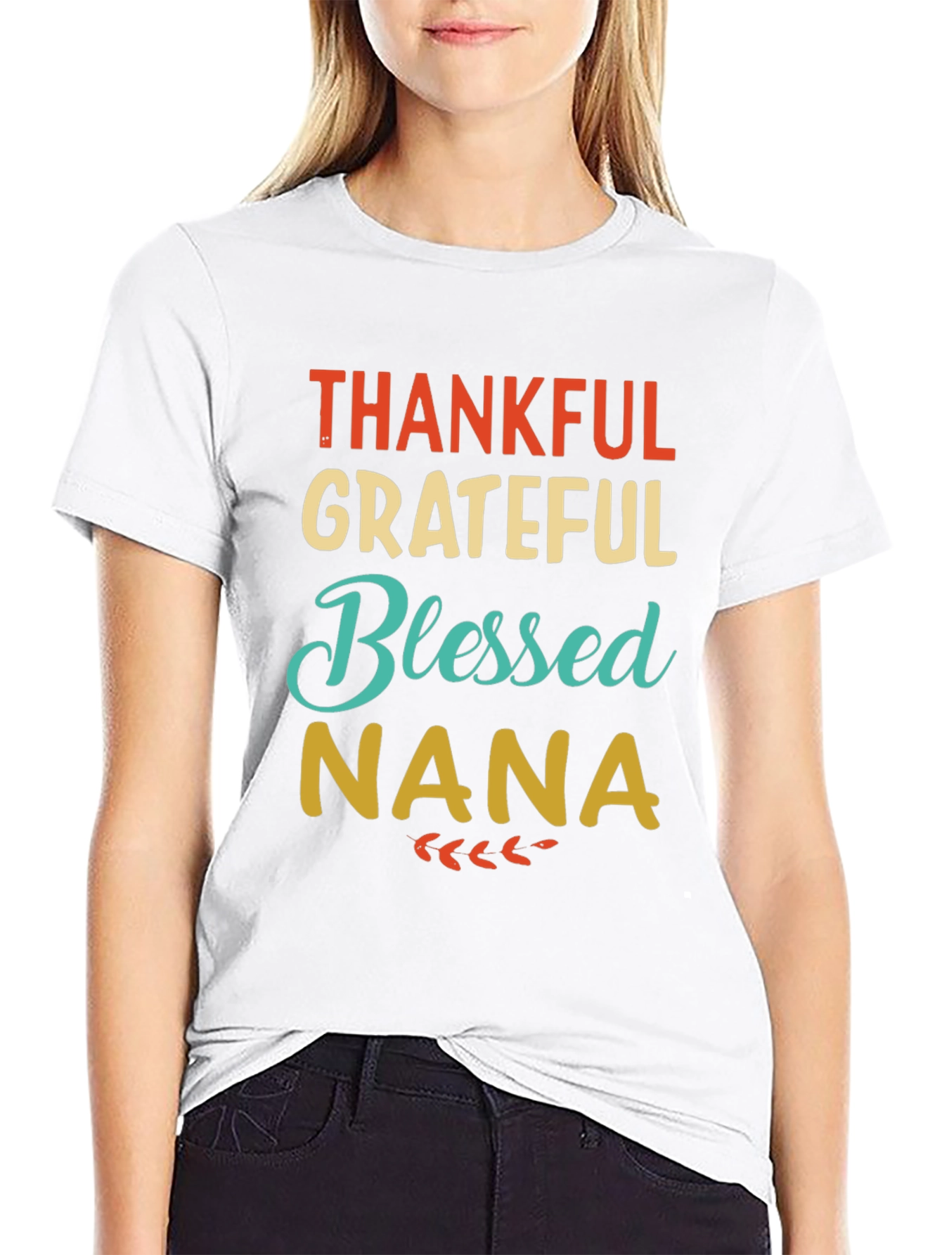 Thankful Grateful Blessed Nana T-Shirt
