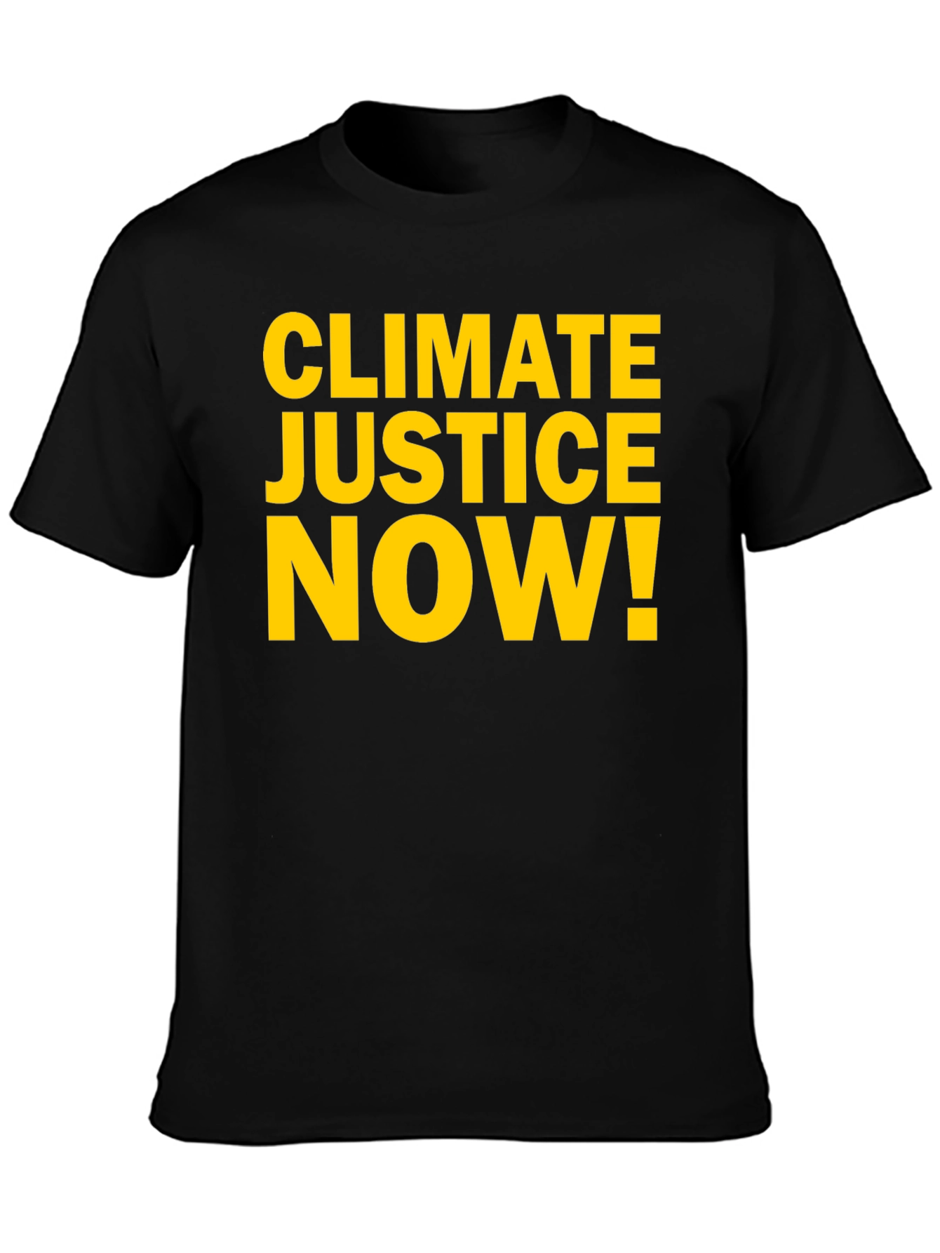 Climate Justice Now T-Shirt - Bold Environmental Activism Tee