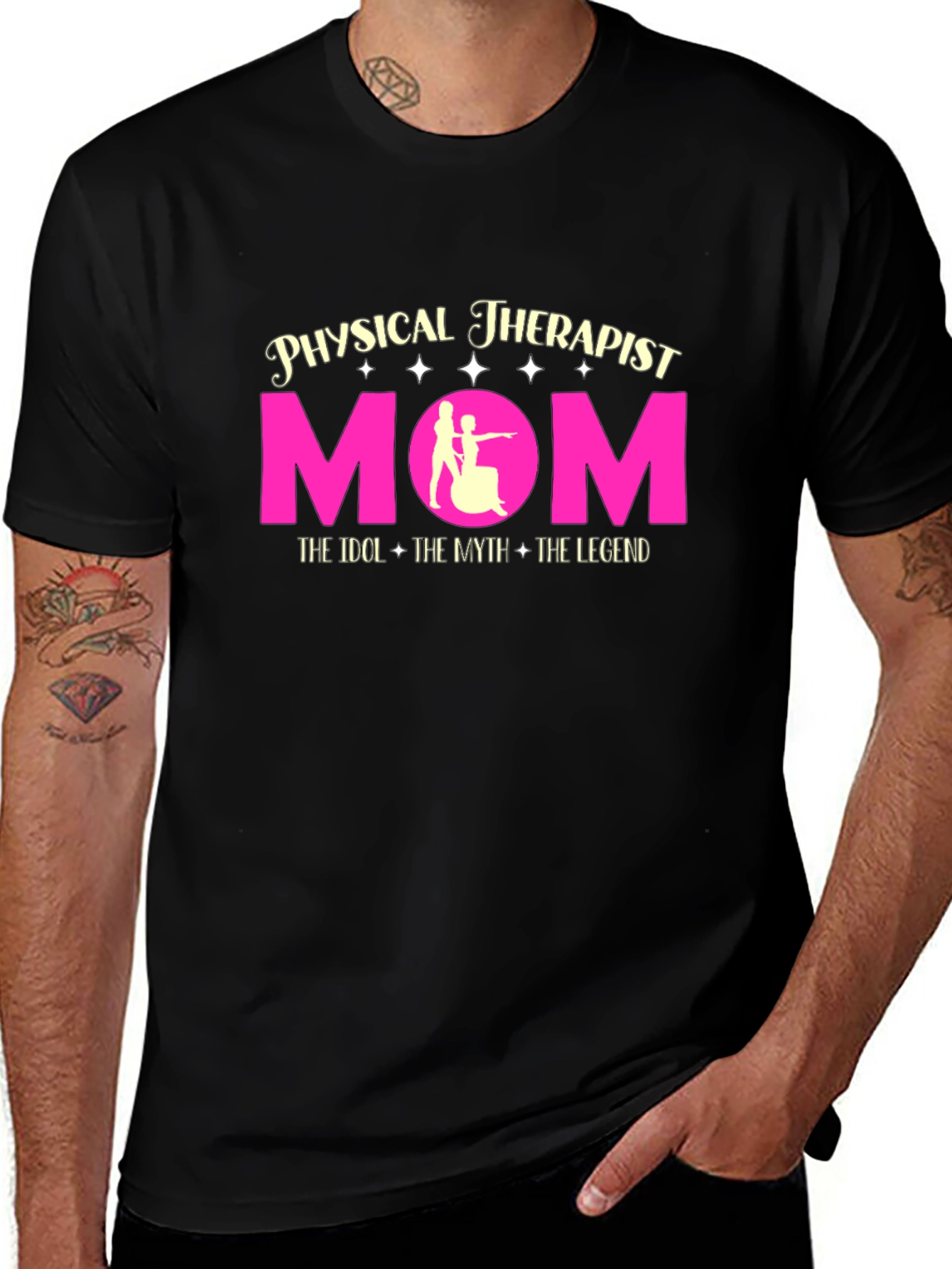 Physical Therapist Mom T-Shirt