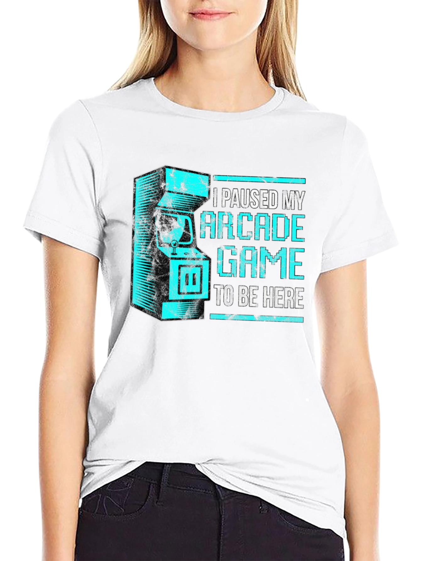 Arcade Game Paused T-Shirt - Gamer Tee