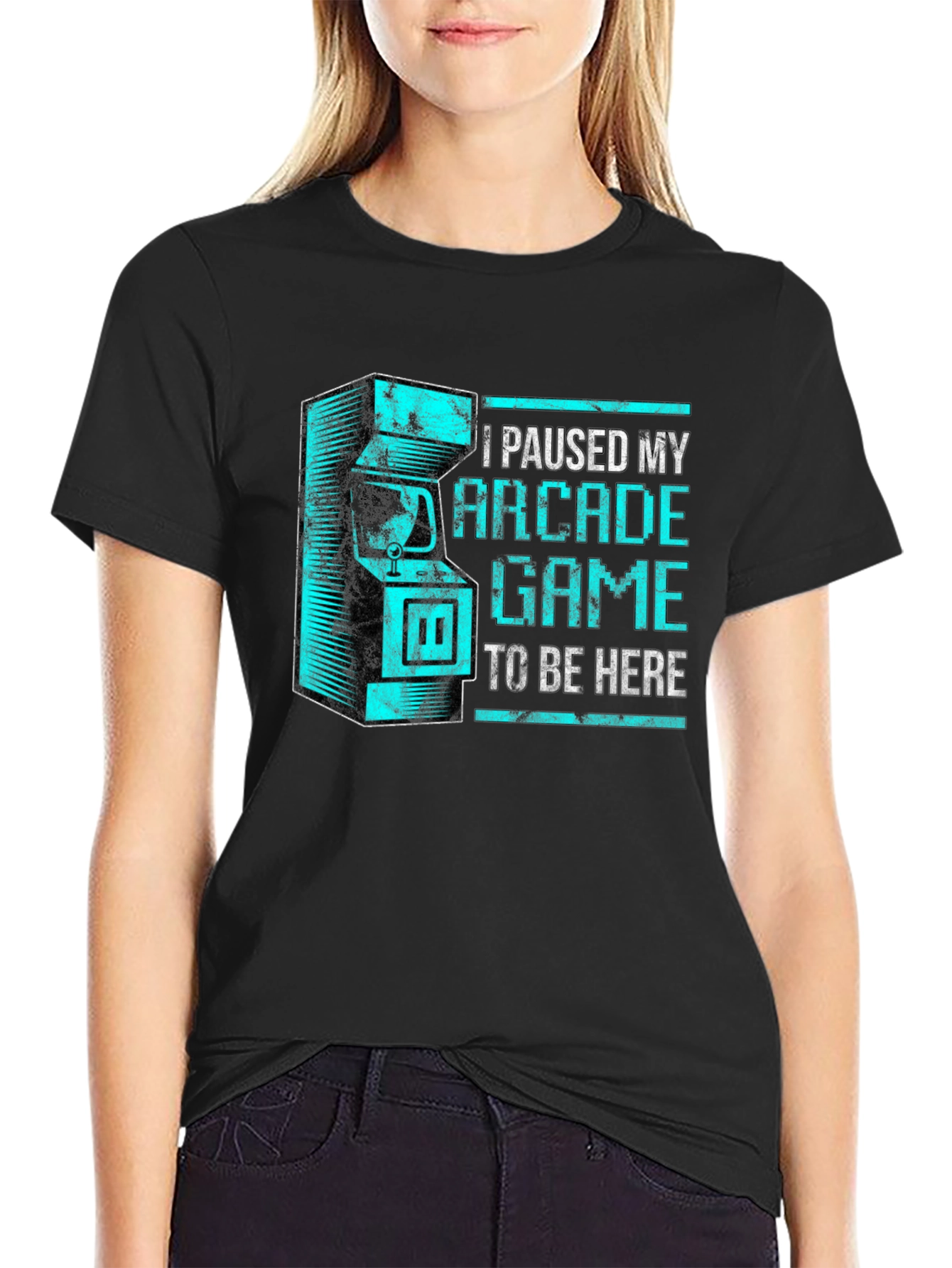 Arcade Game Paused T-Shirt - Gamer Tee