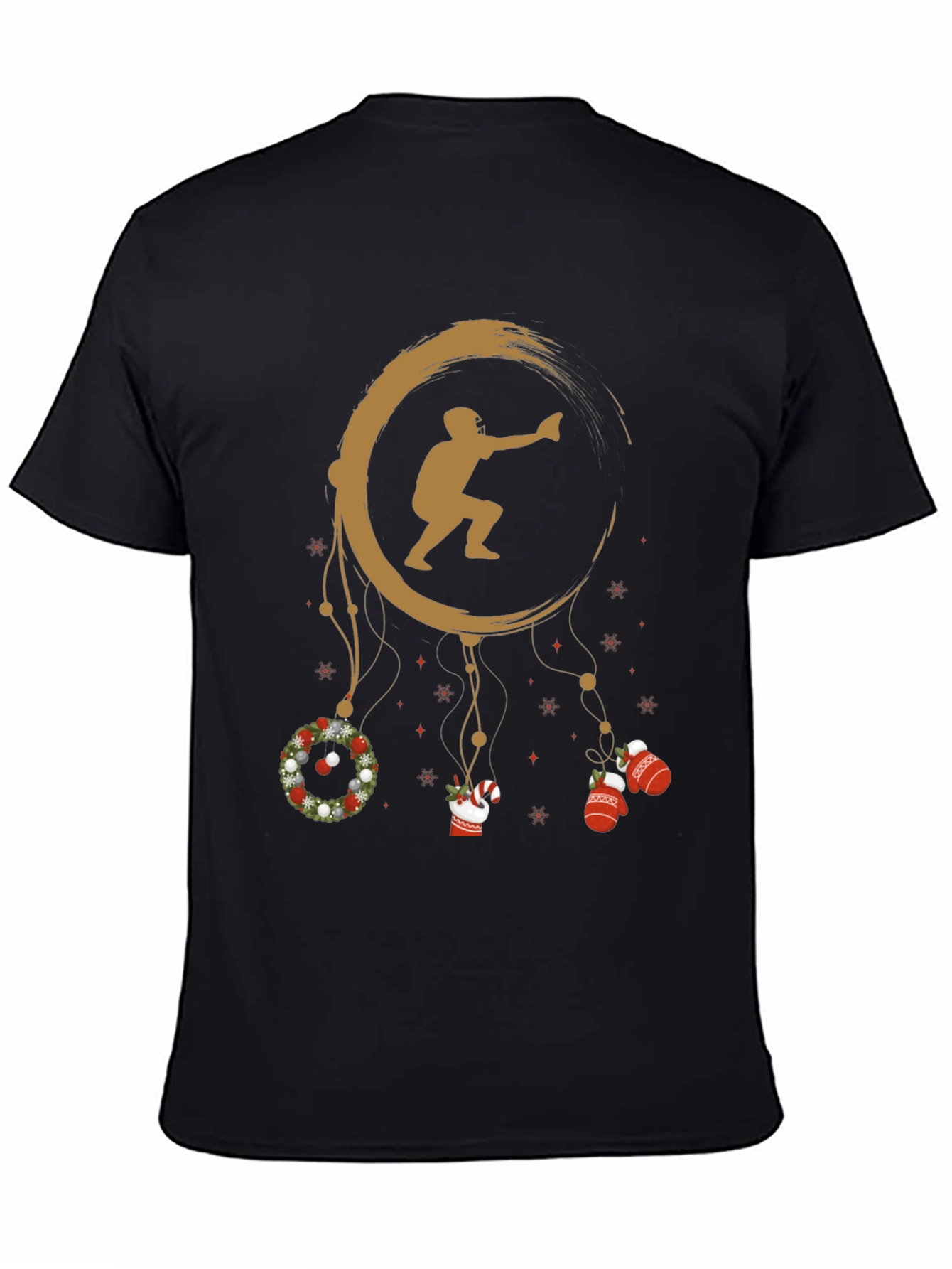 Festive Baseball Dreamcatcher T-Shirt