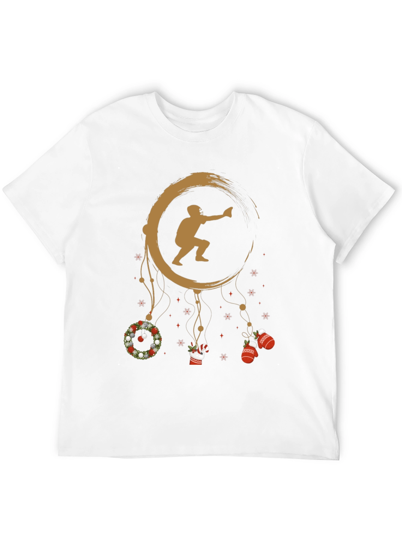 Festive Baseball Dreamcatcher T-Shirt