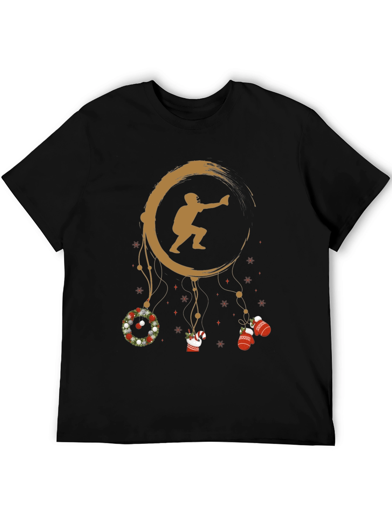 Festive Baseball Dreamcatcher T-Shirt