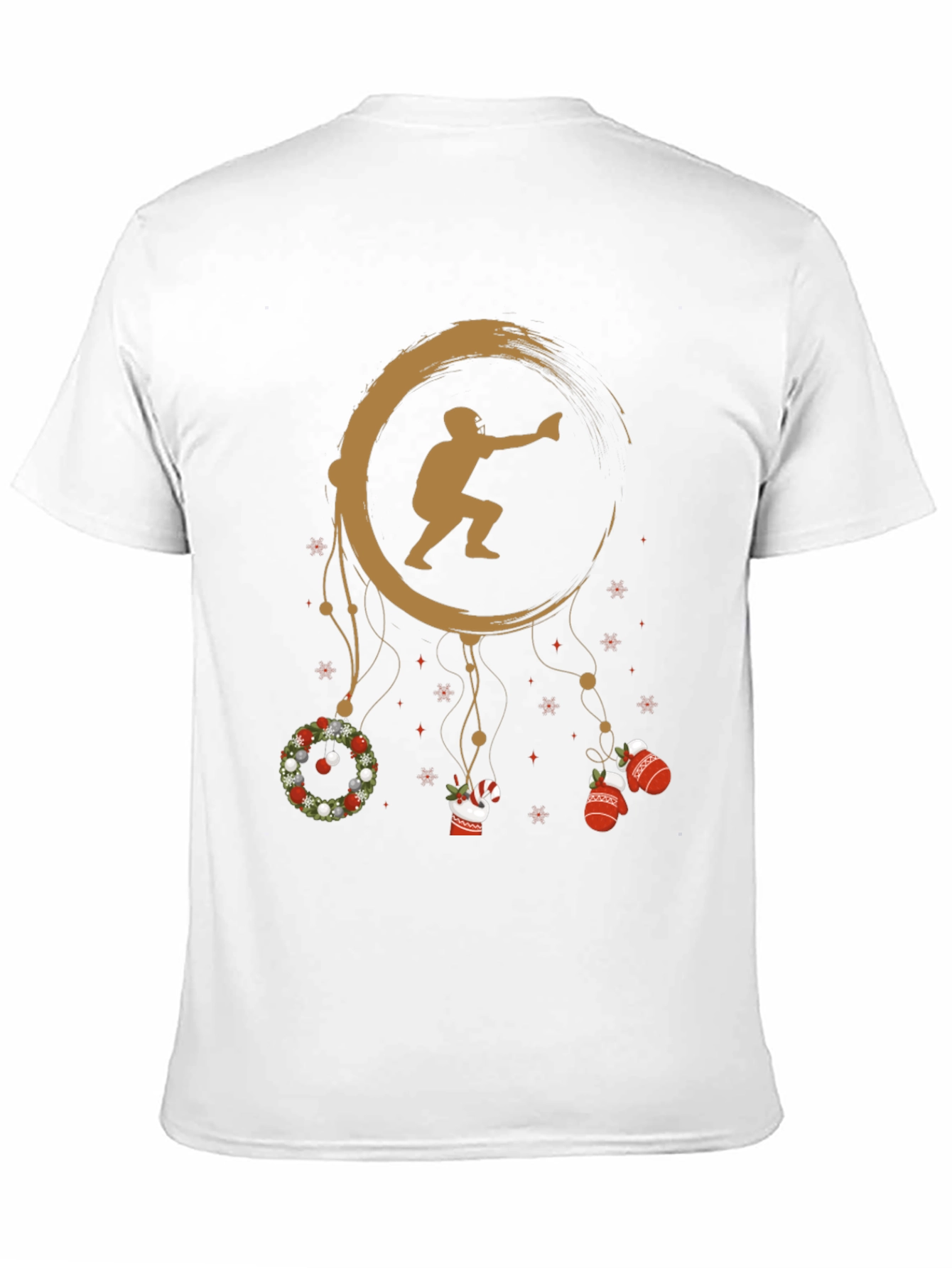 Festive Baseball Dreamcatcher T-Shirt
