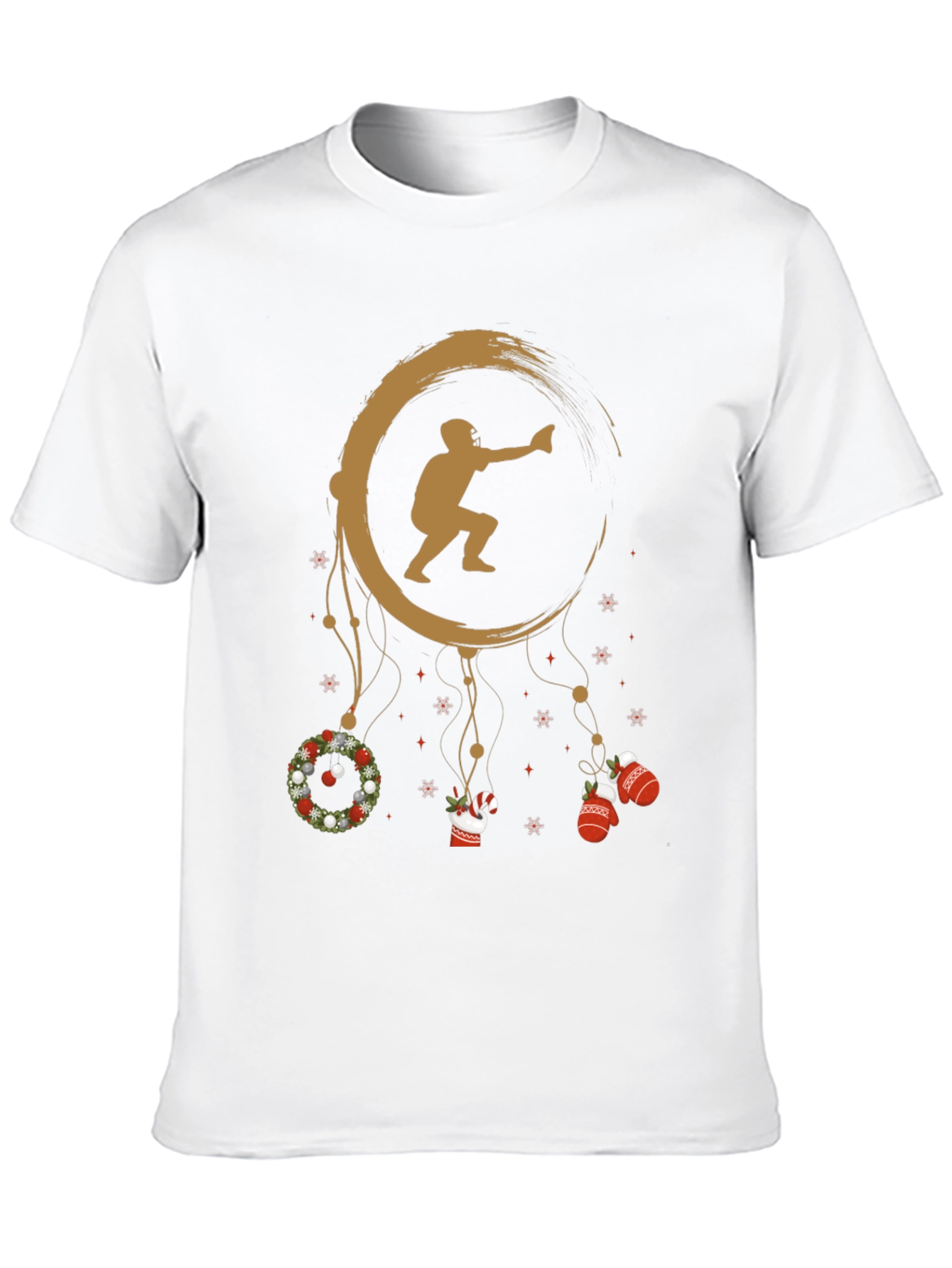 Festive Baseball Dreamcatcher T-Shirt