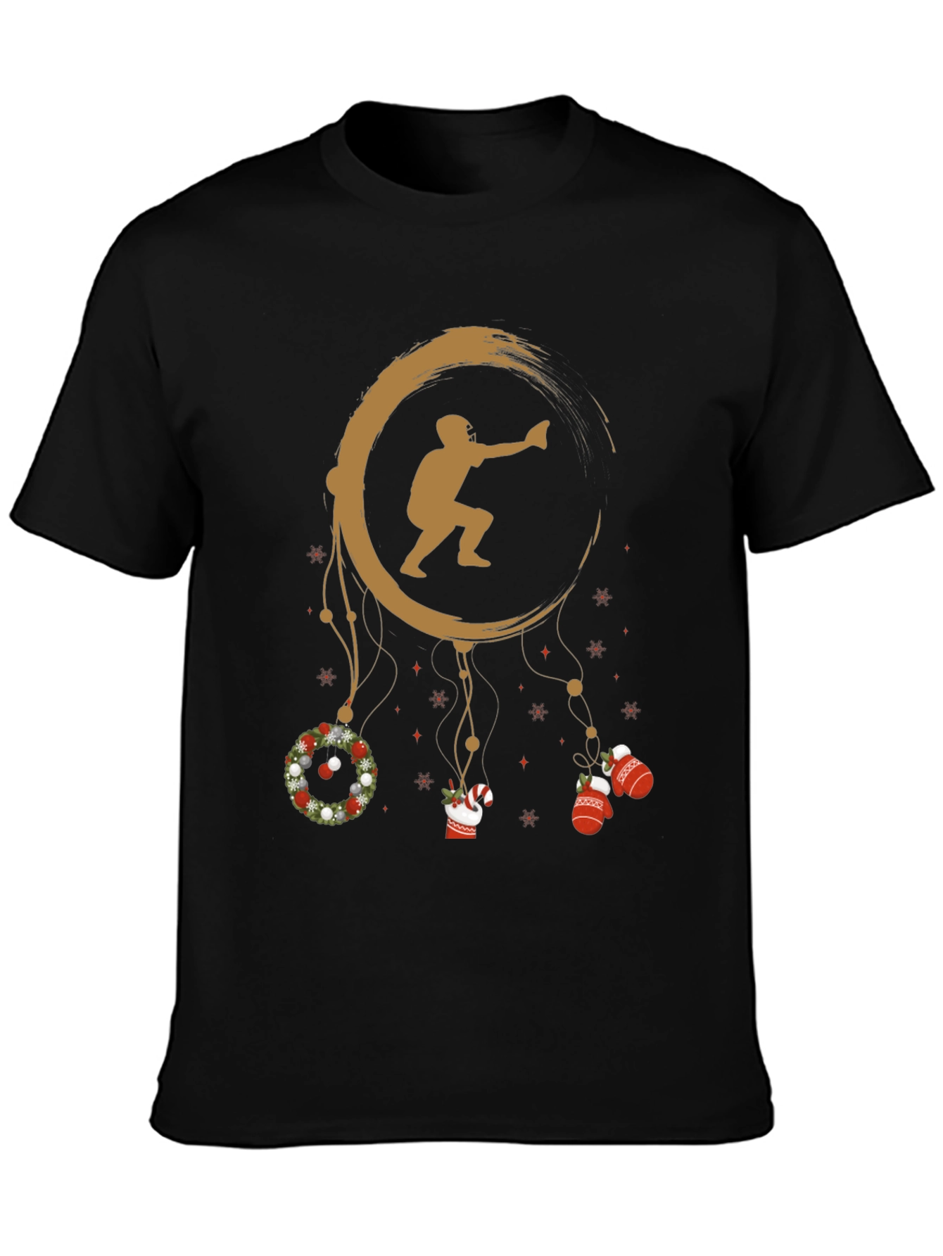 Festive Baseball Dreamcatcher T-Shirt