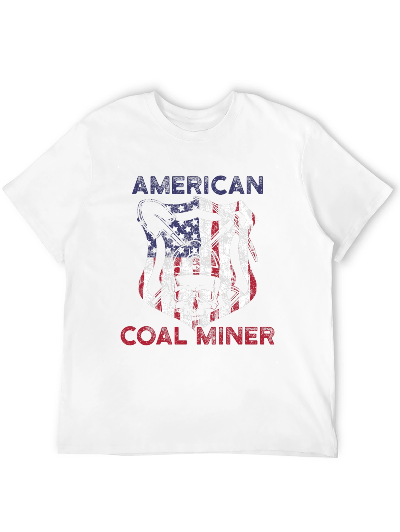 American Coal Miner Graphic Tee