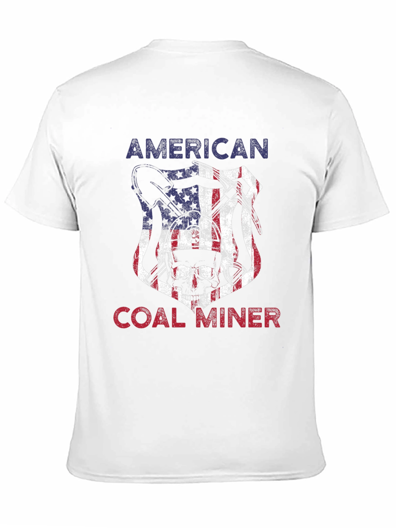 American Coal Miner Graphic Tee