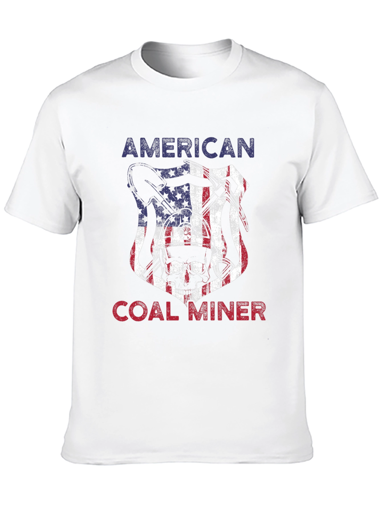 American Coal Miner Graphic Tee