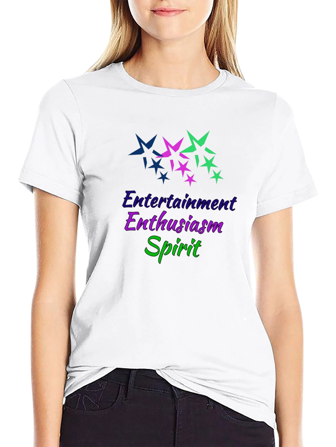 Entertainment Enthusiast Spirit Graphic T-Shirt
