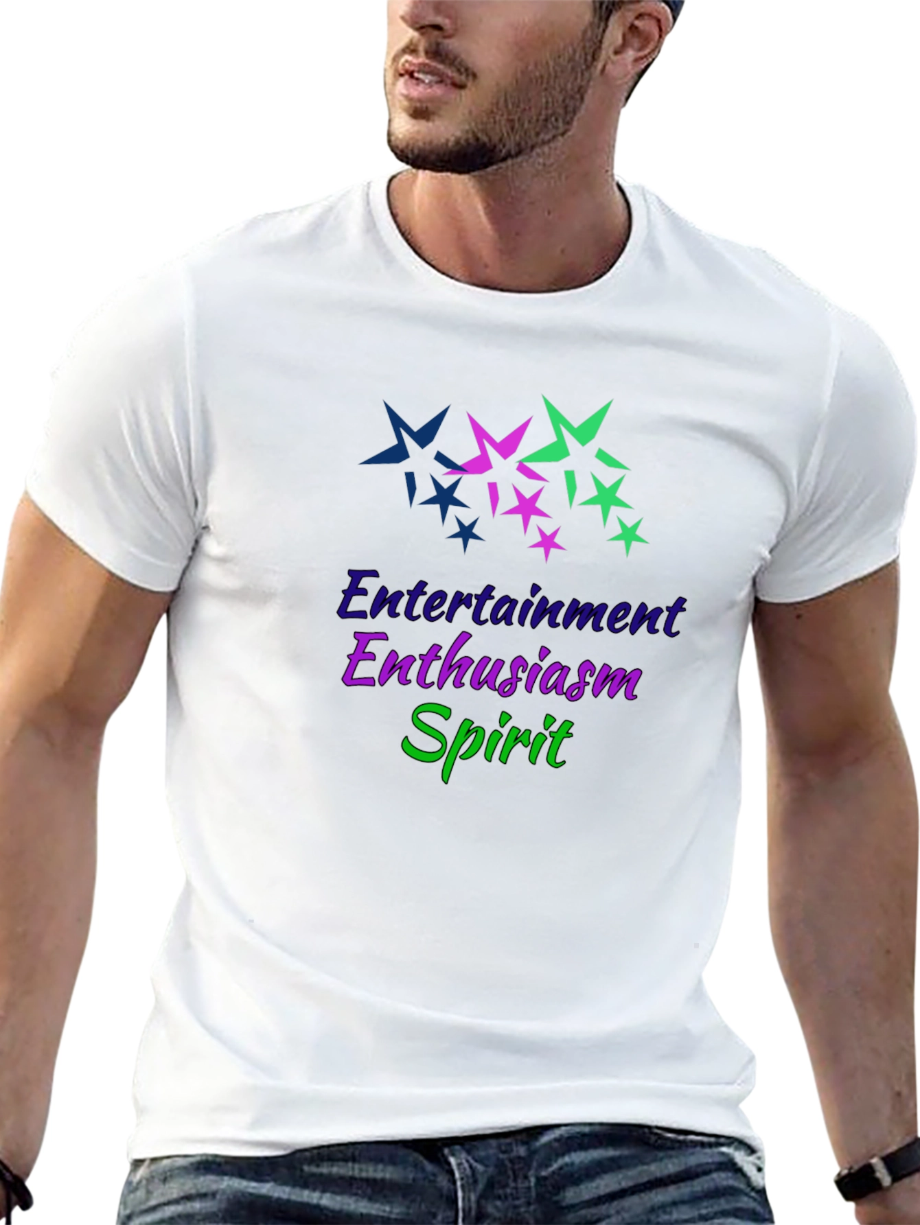 Entertainment Enthusiast Spirit Graphic T-Shirt