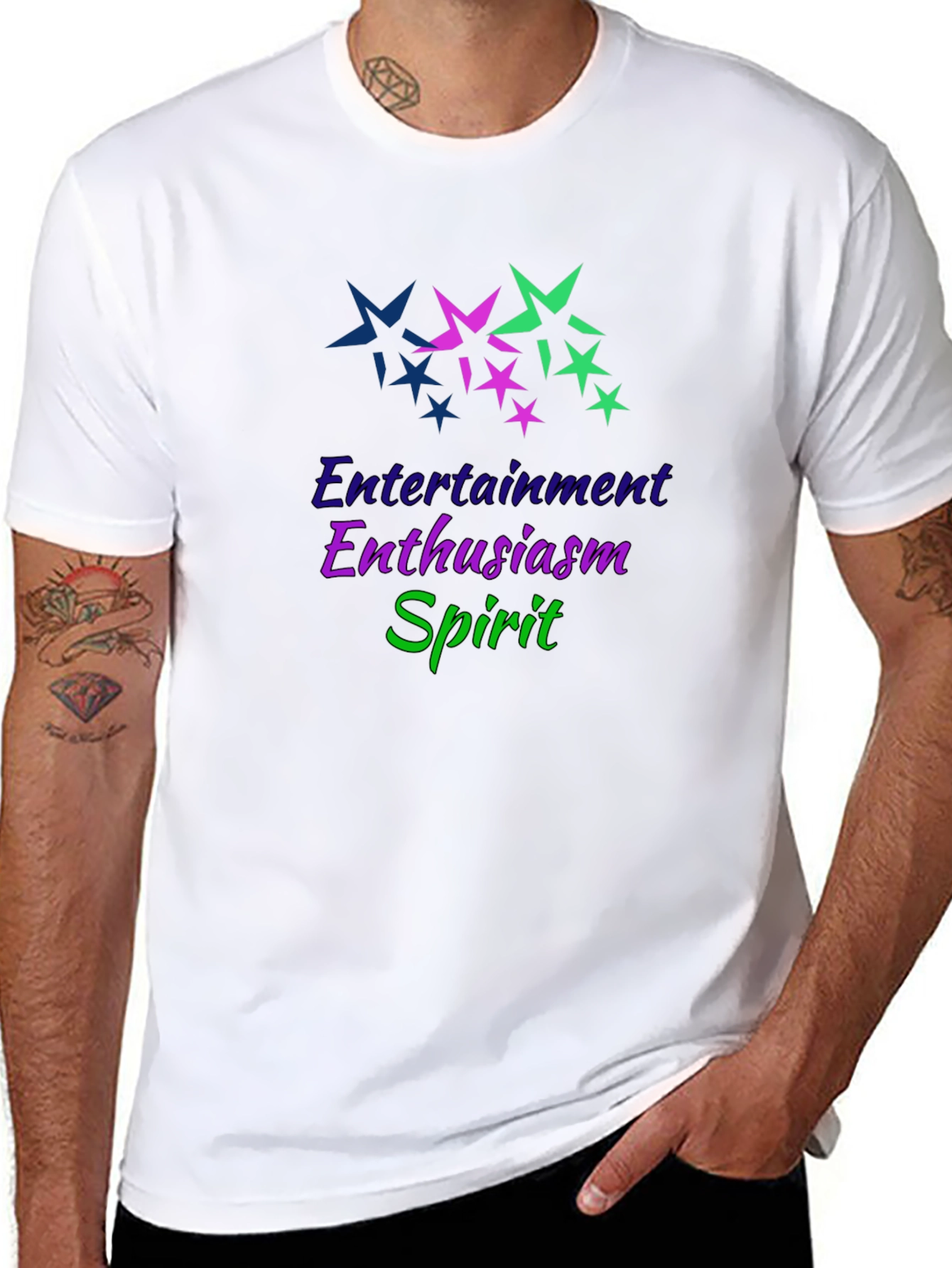 Entertainment Enthusiast Spirit Graphic T-Shirt