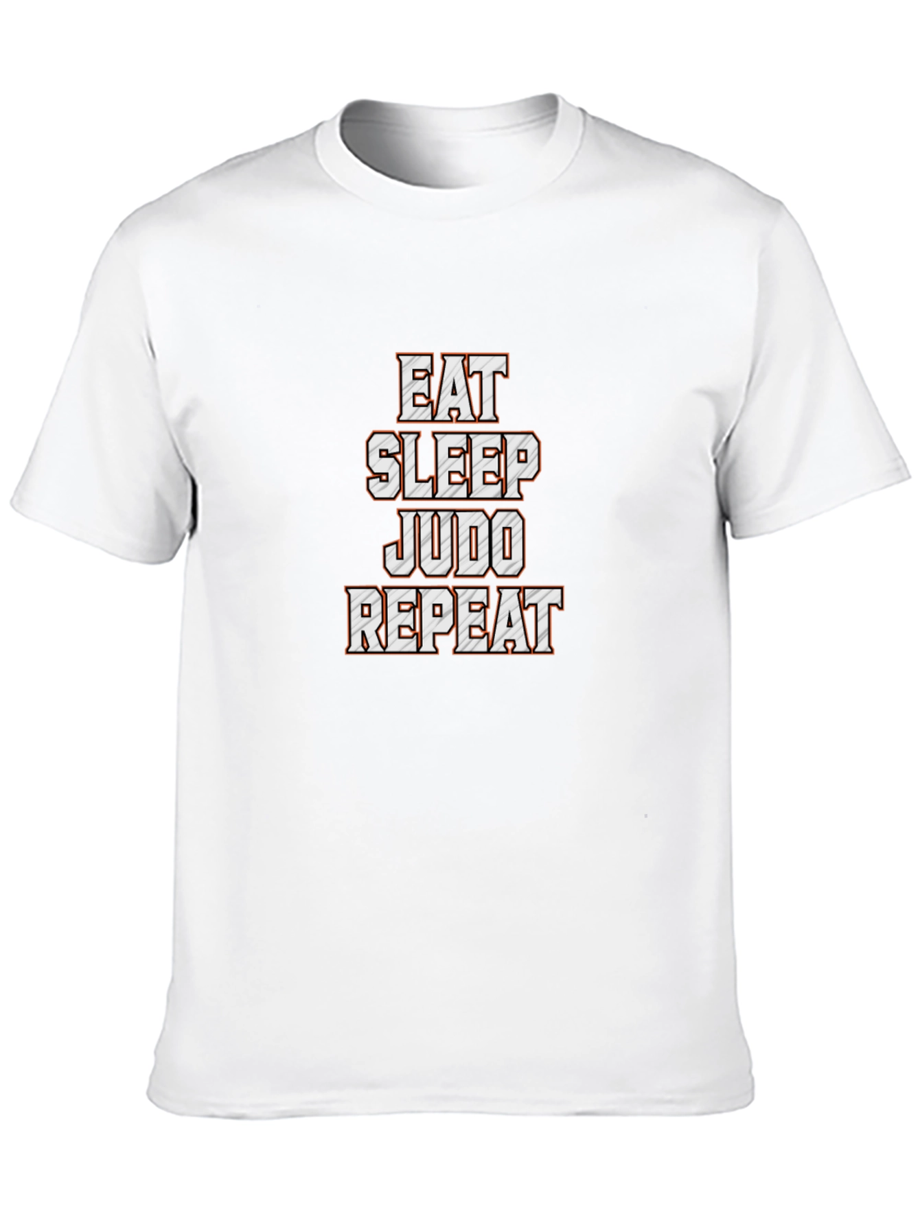 Eat Sleep Judo Repeat T-Shirt - Black