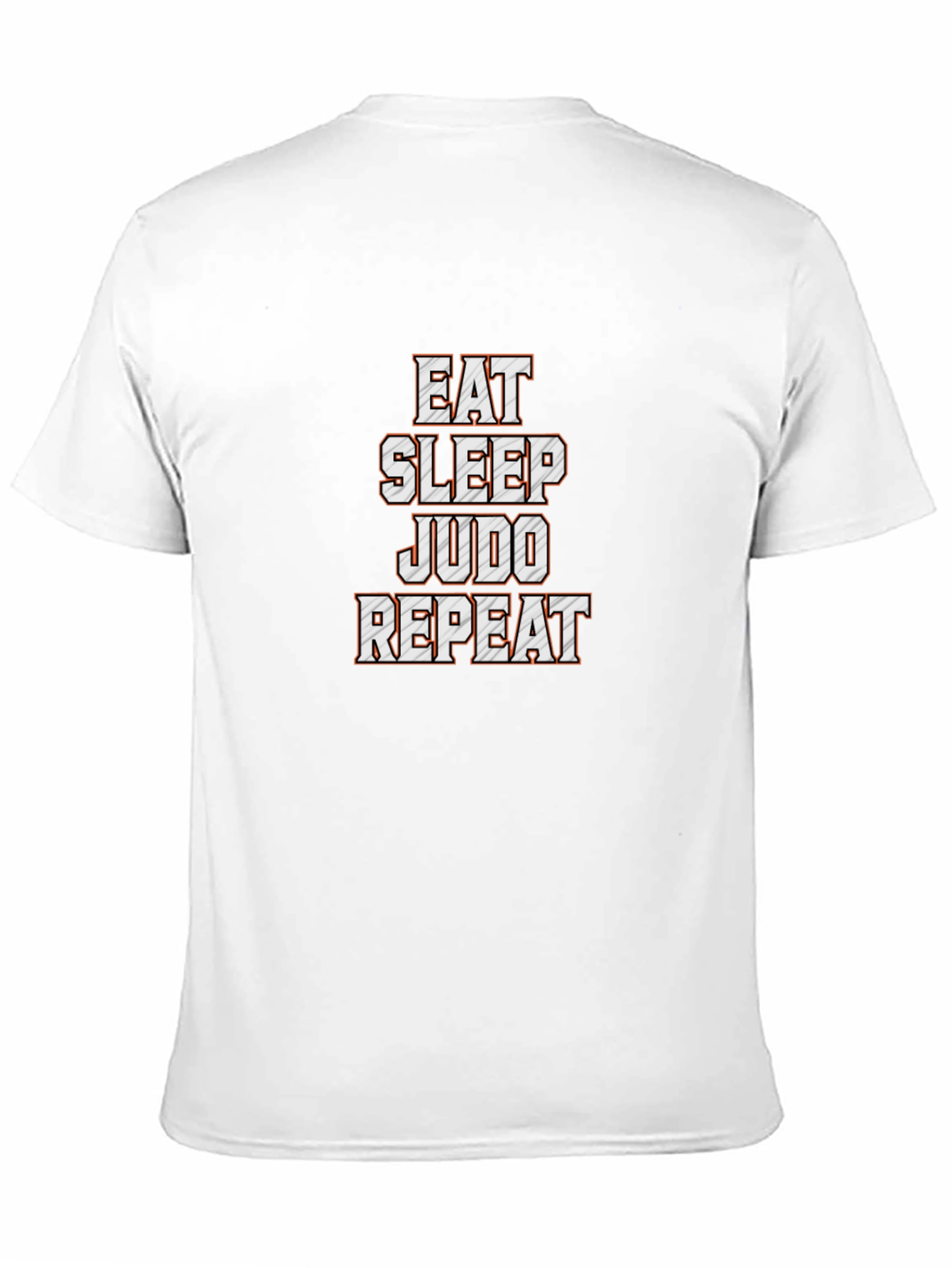 Eat Sleep Judo Repeat T-Shirt - Black