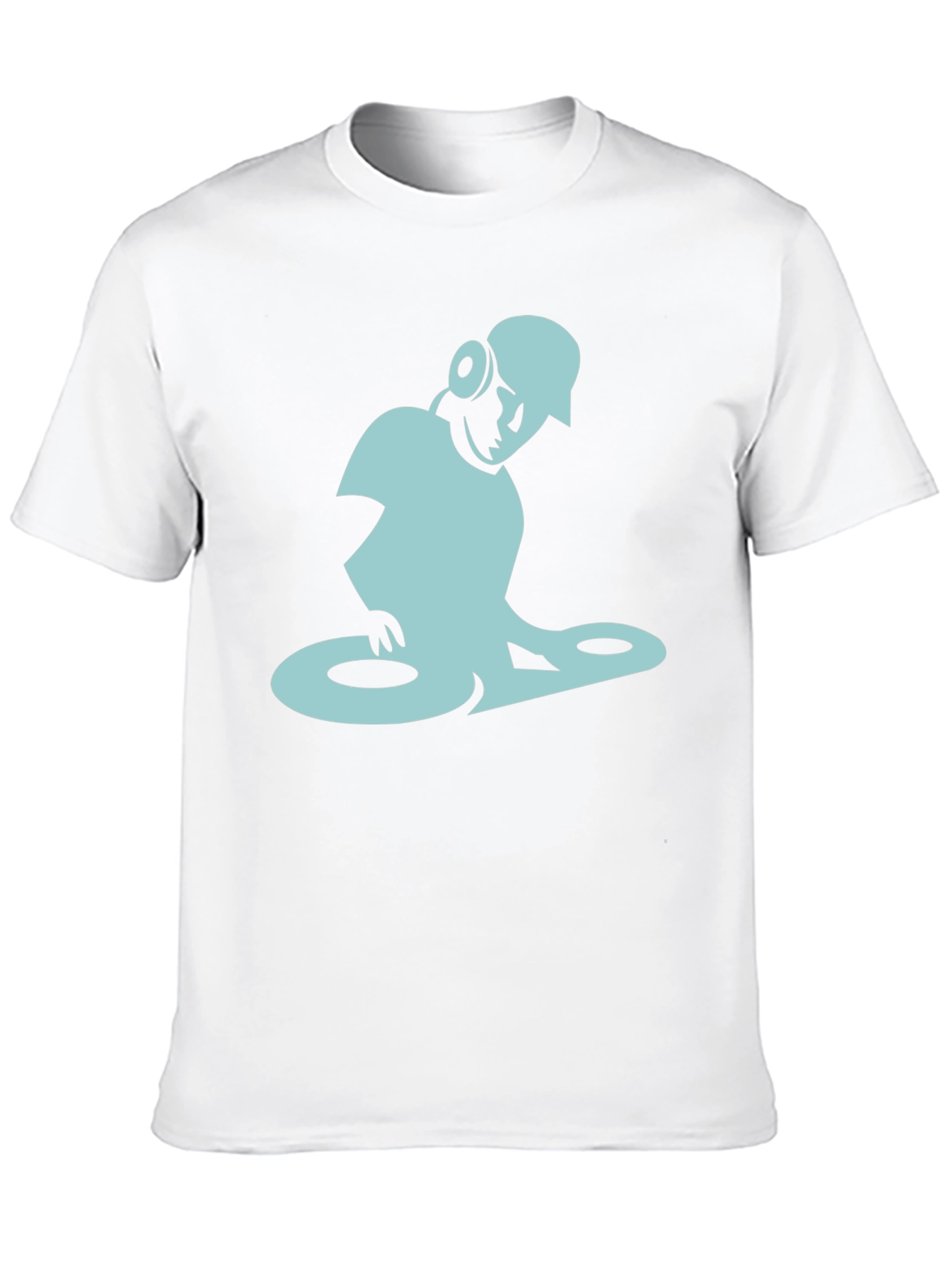 DJ Graphic Tee - Cool Turntable Design