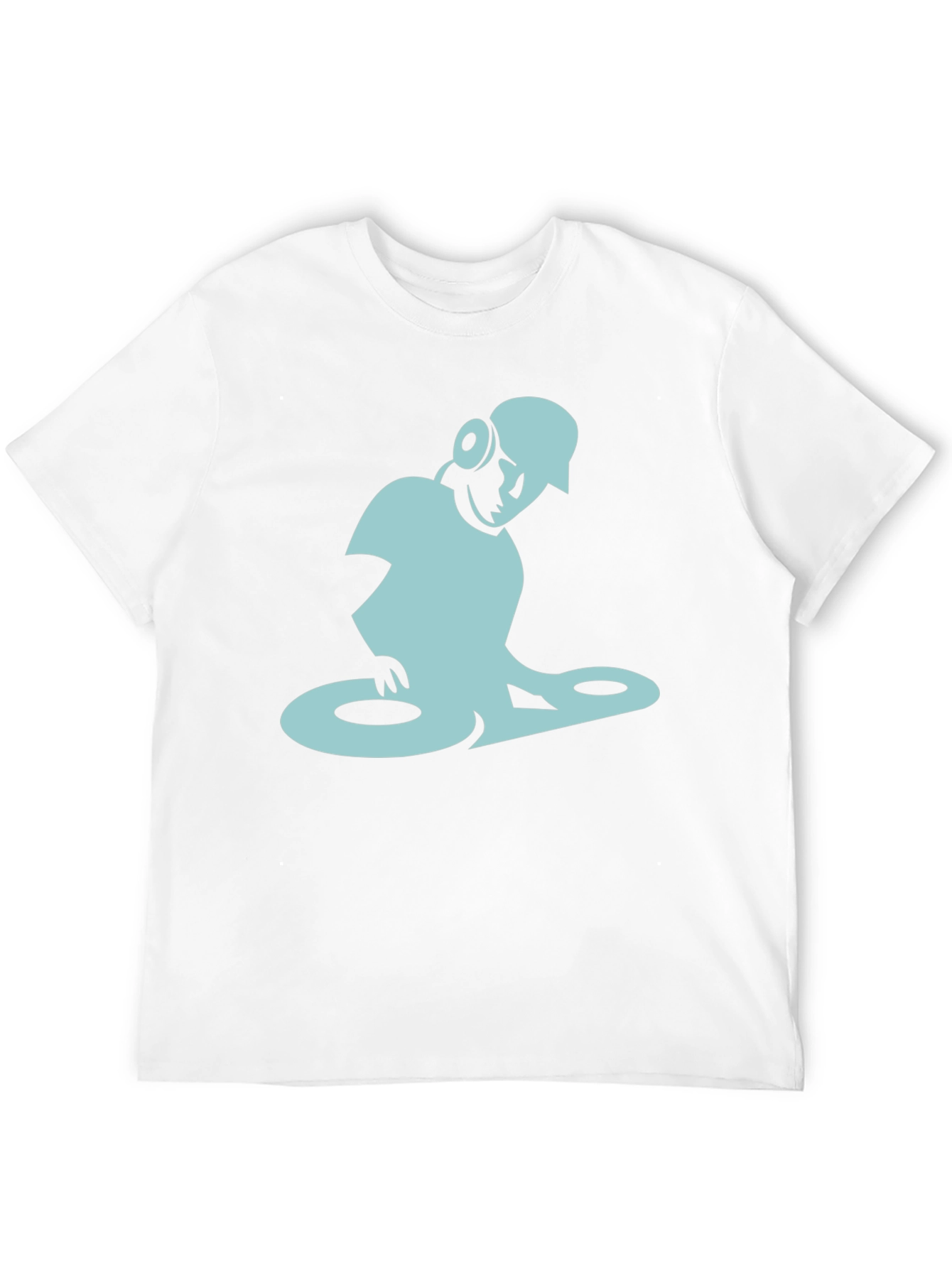 DJ Graphic Tee - Cool Turntable Design