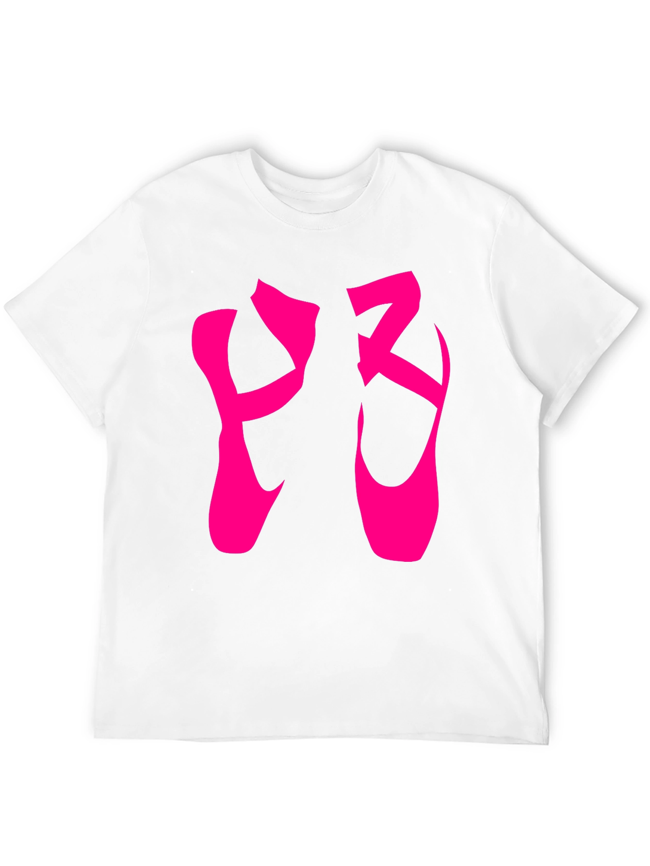 Ballerina Shoes Graphic Tee - Stylish Dance Lover Shirt