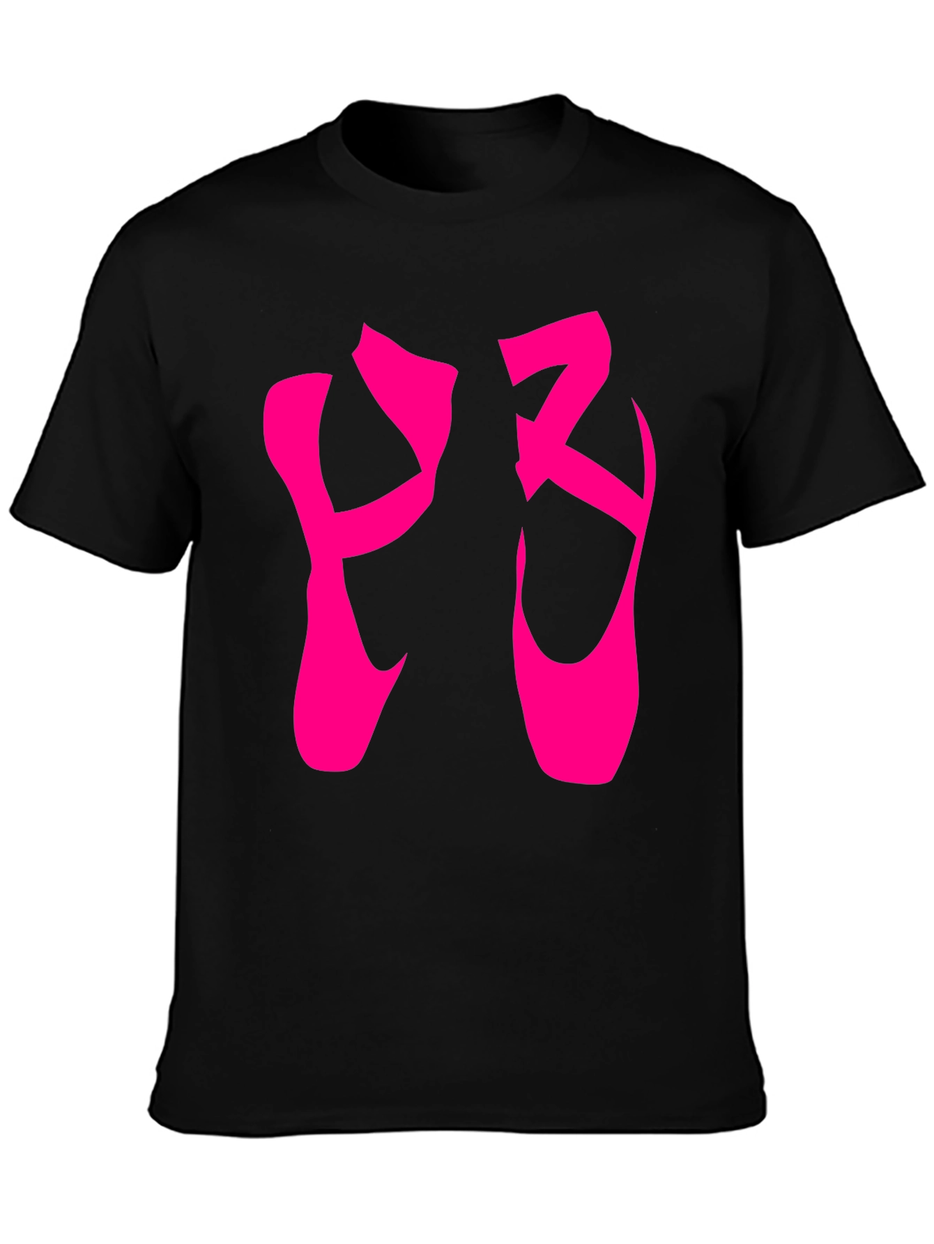 Ballerina Shoes Graphic Tee - Stylish Dance Lover Shirt