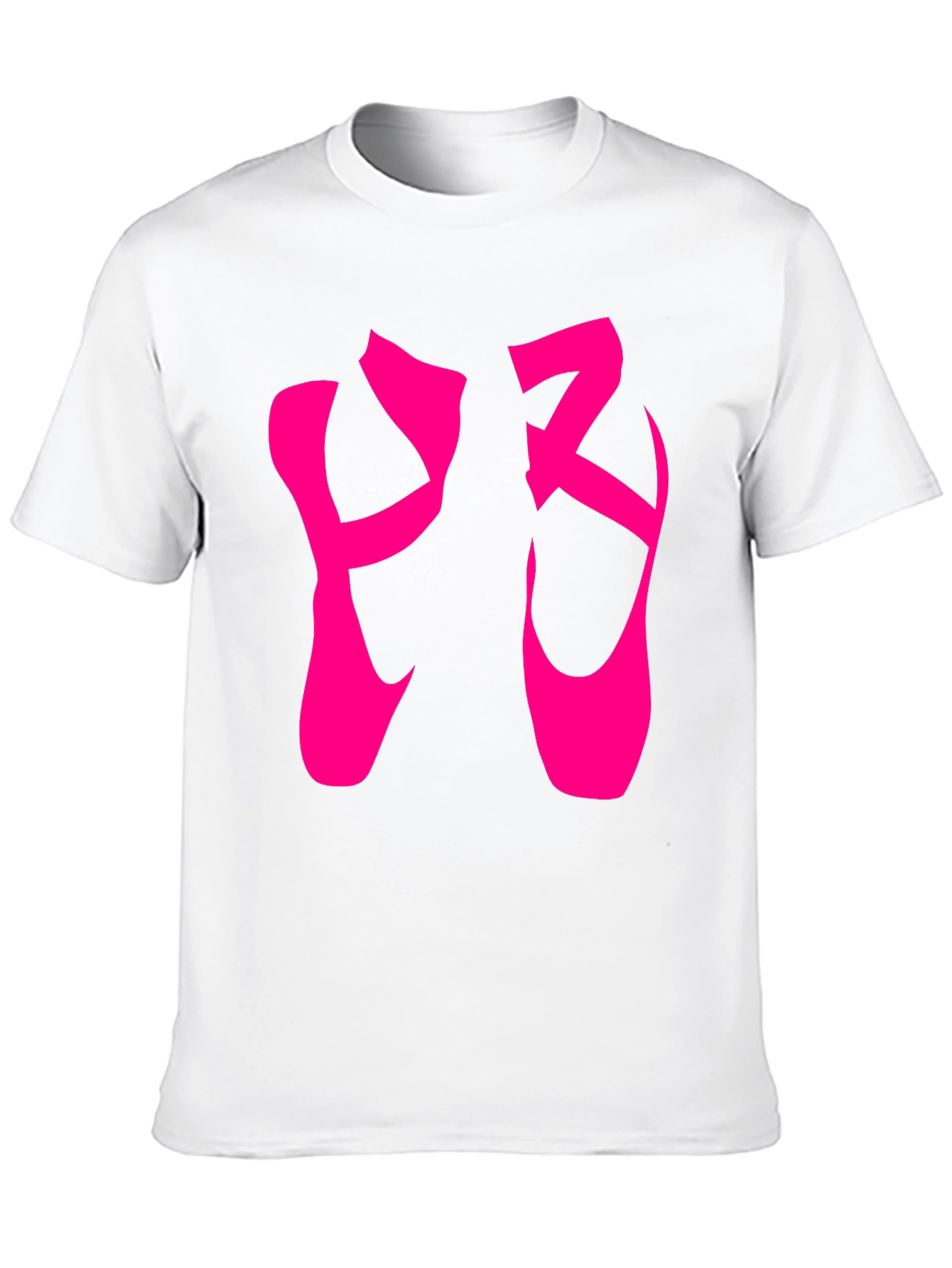 Ballerina Shoes Graphic Tee - Stylish Dance Lover Shirt