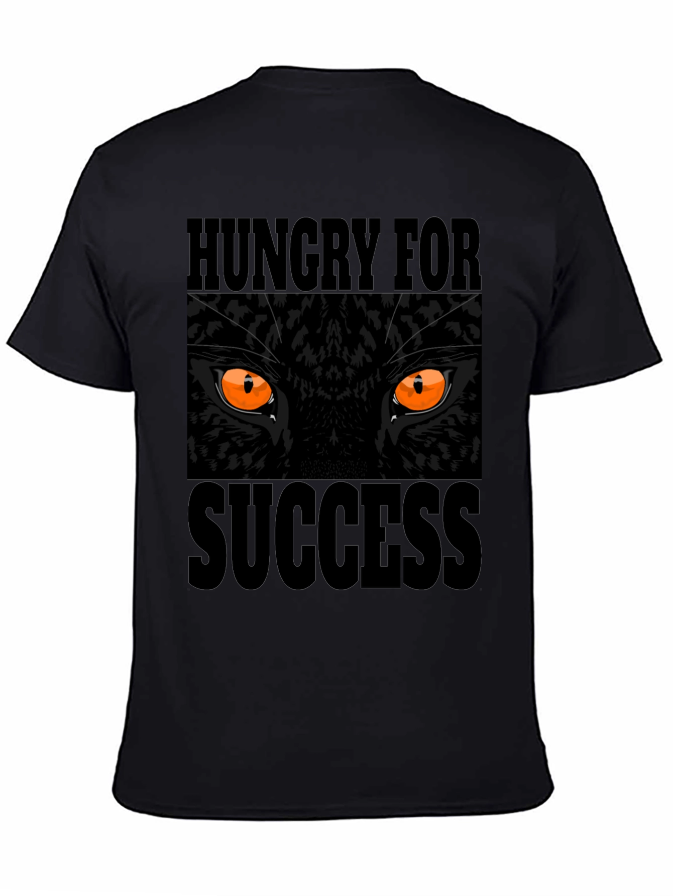 Hungry for Success Black Panther Graphic T-Shirt