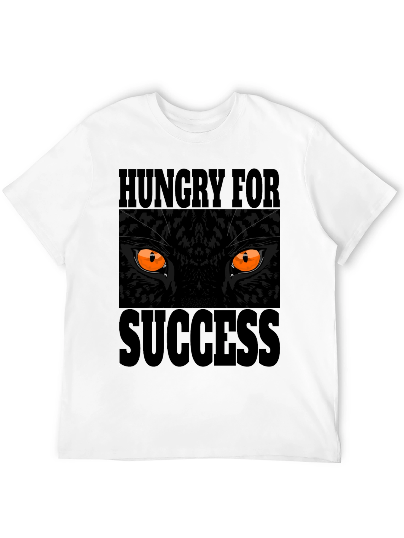 Hungry for Success Black Panther Graphic T-Shirt