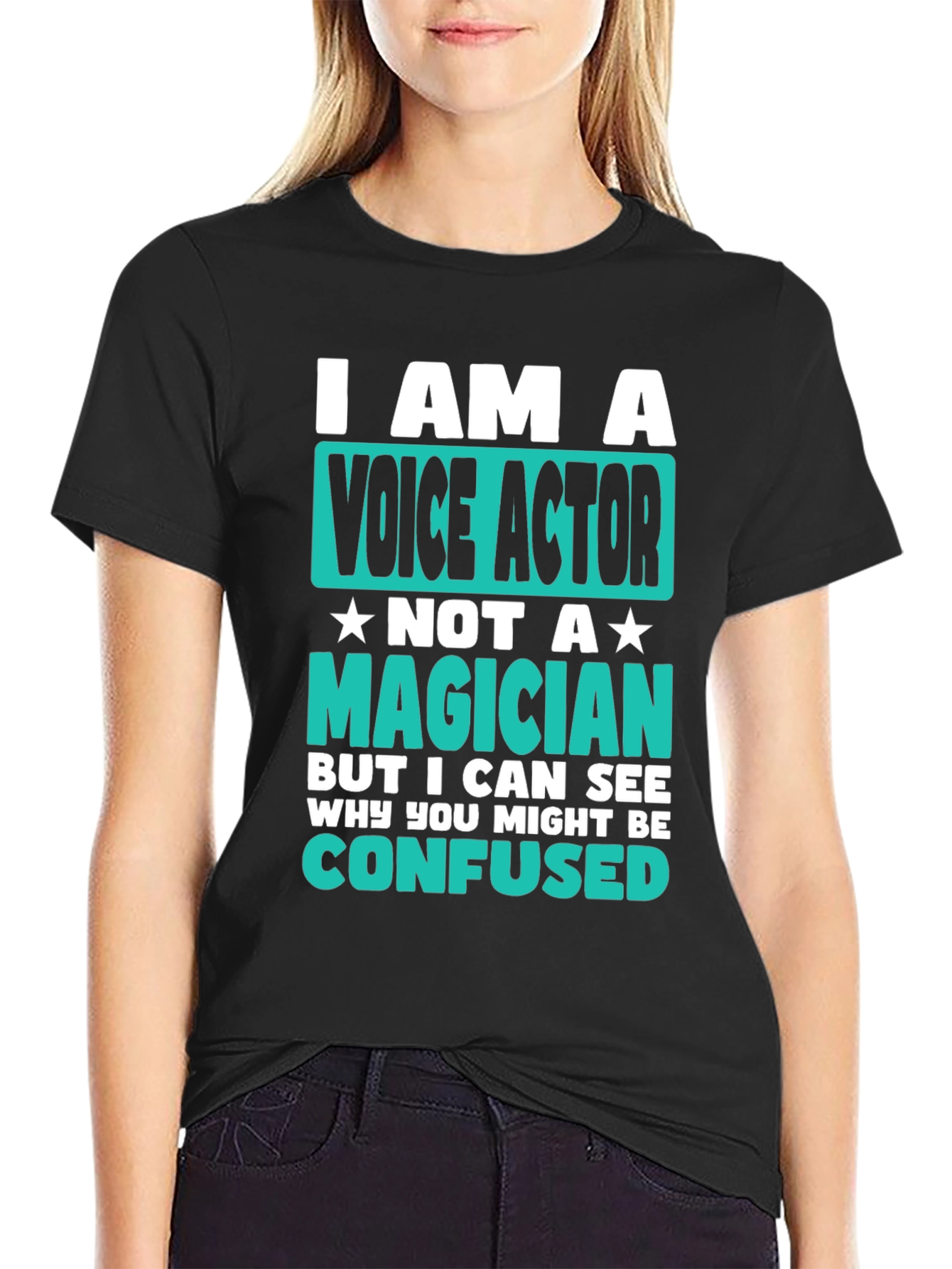 Voice Actor T-Shirt - Magician Funny Tee