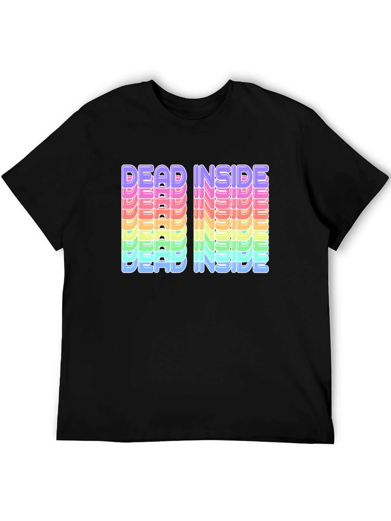 Dead Inside Rainbow T-Shirt