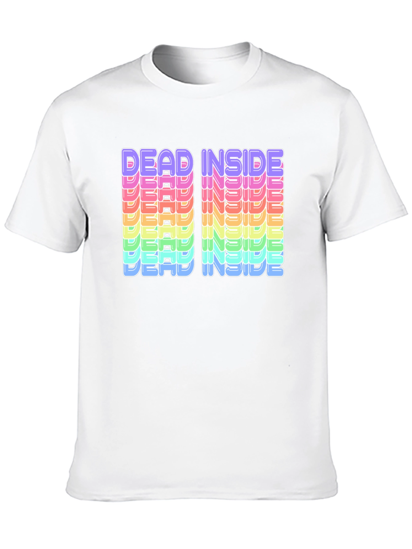 Dead Inside Rainbow T-Shirt