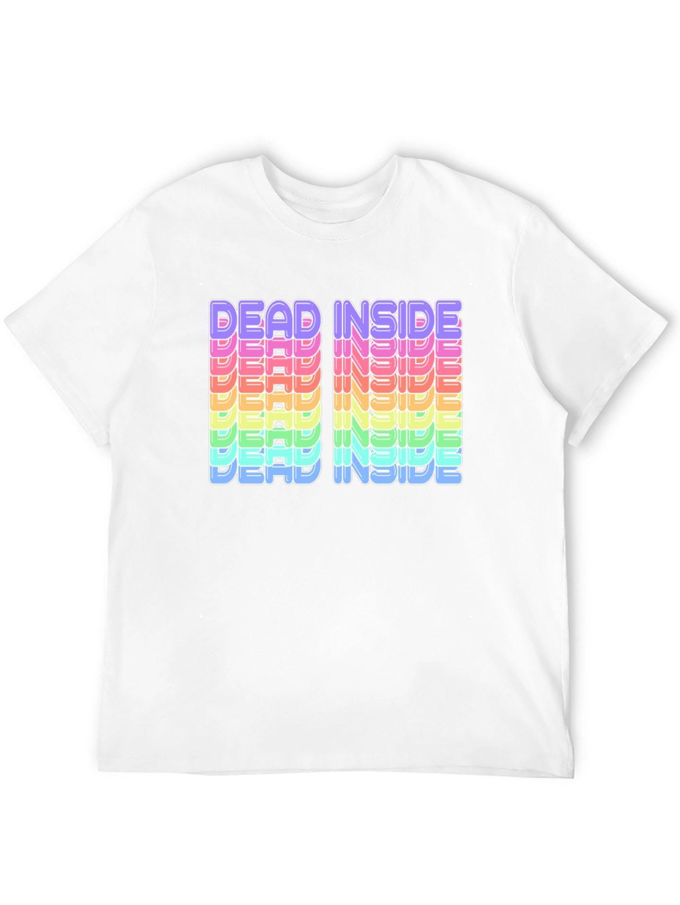 Dead Inside Rainbow T-Shirt