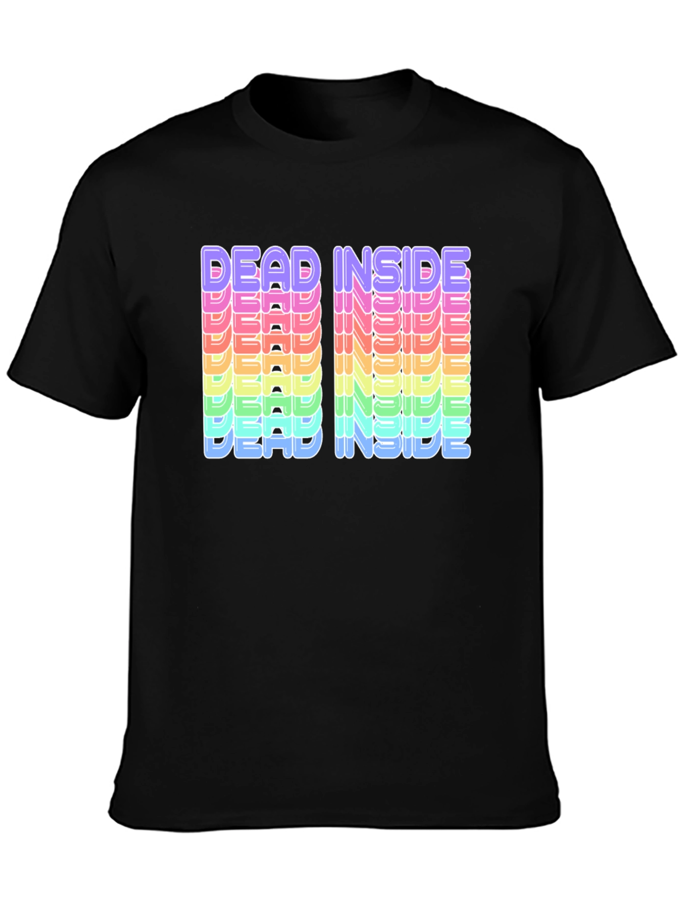 Dead Inside Rainbow T-Shirt