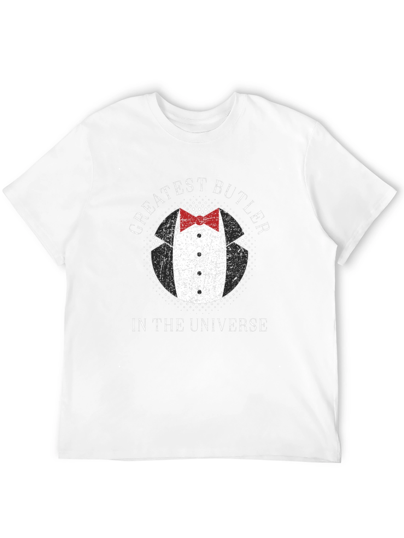 Greatest Butler in the Universe Black T-Shirt