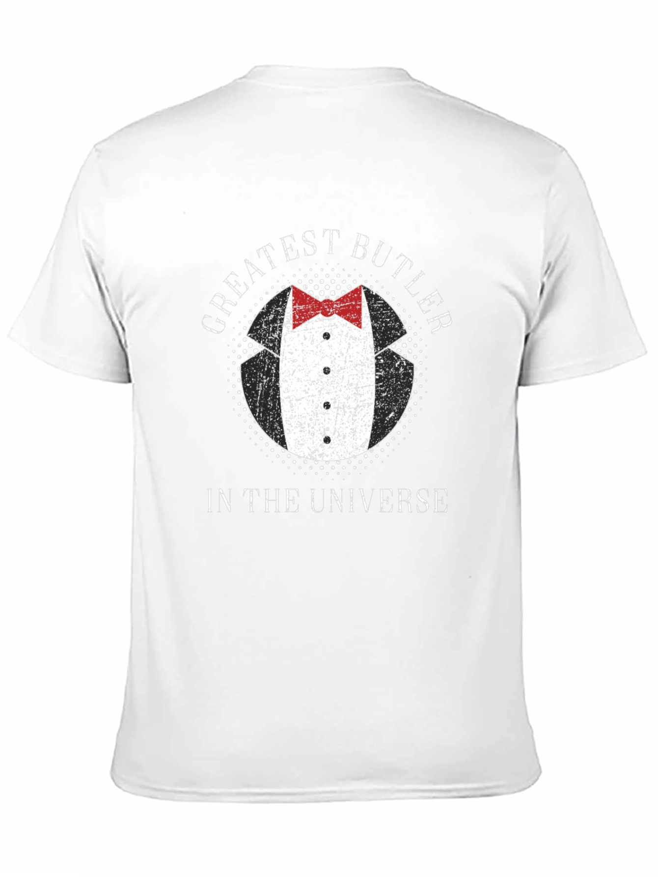 Greatest Butler in the Universe Black T-Shirt